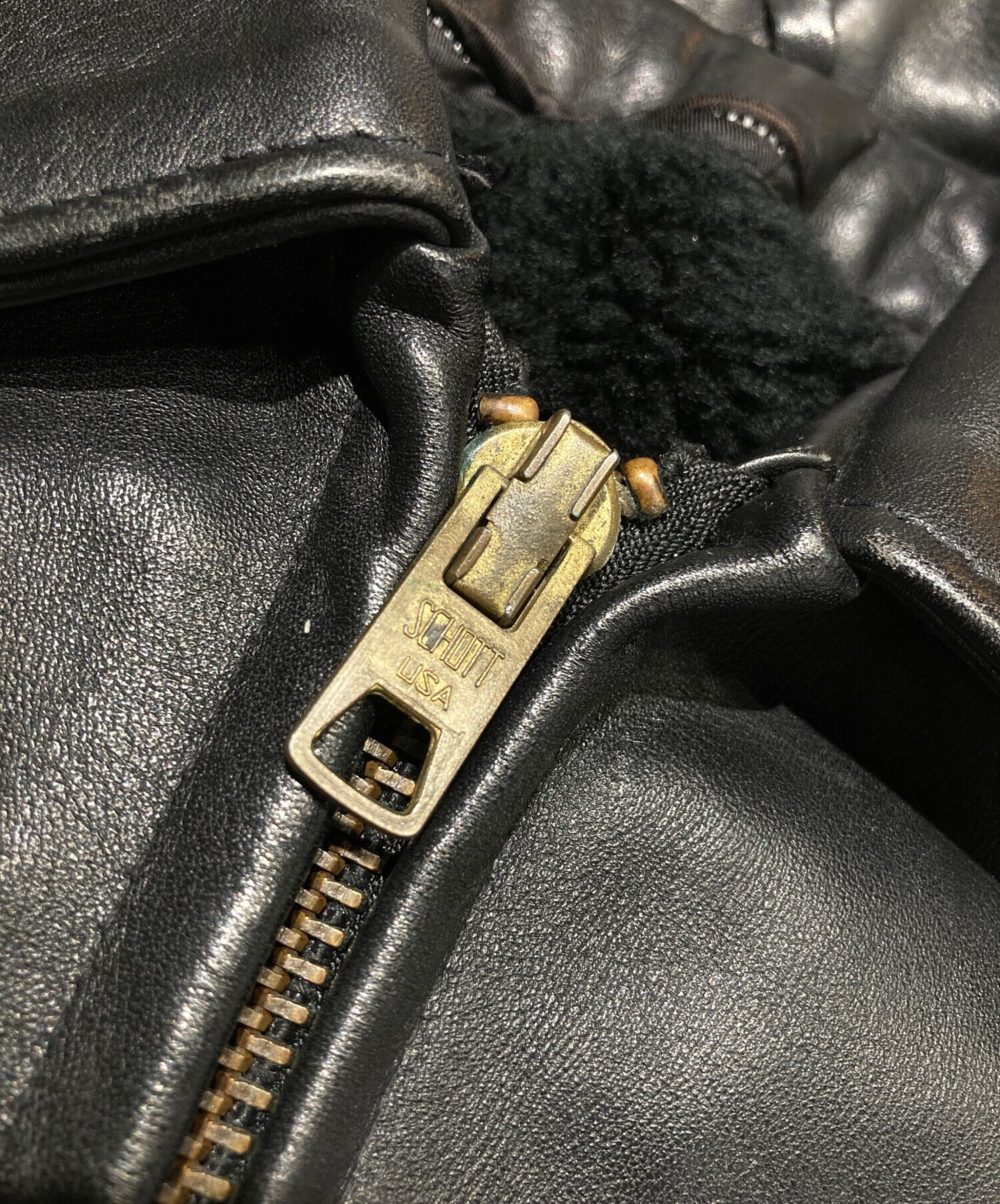 中古・古着通販】Schott (ショット) ボアライナー付きシングル