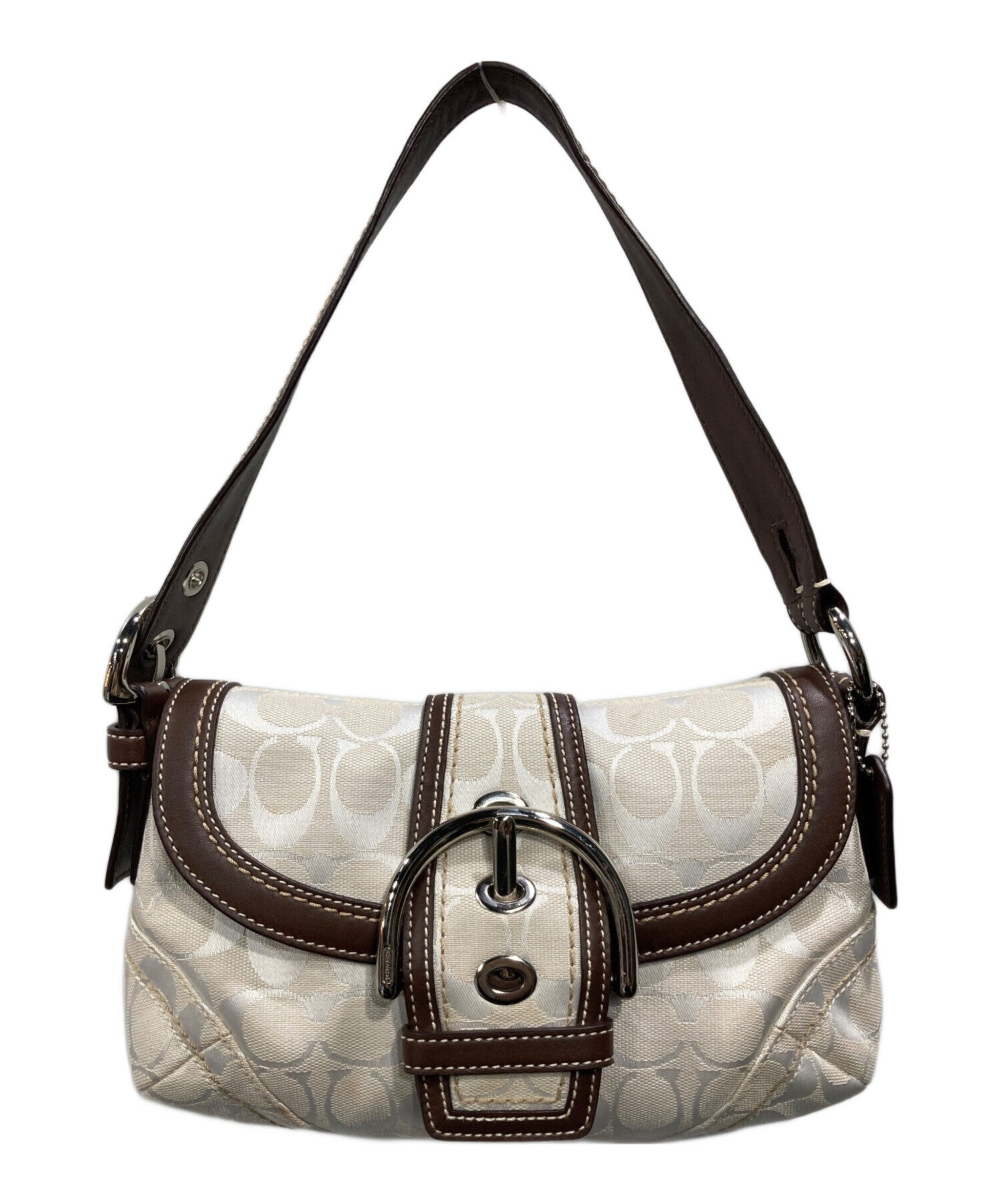 中古・古着通販】COACH (コーチ) ソーホーシグネチャーワンショルダー