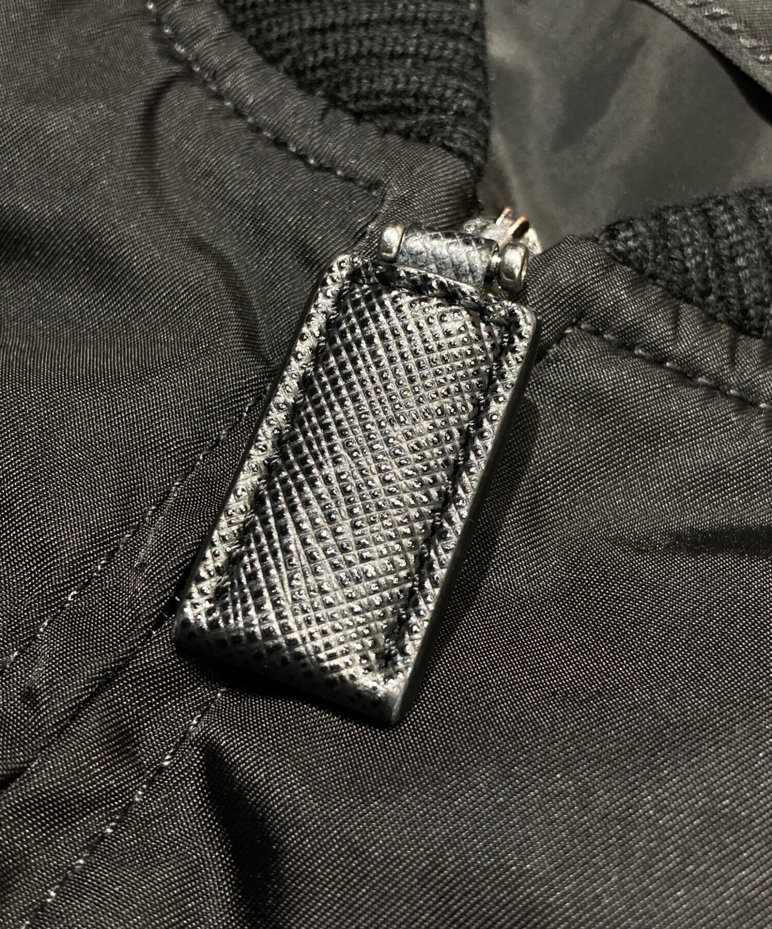 中古・古着通販】PRADA (プラダ) RE-NYLON プレートロゴボンバー 