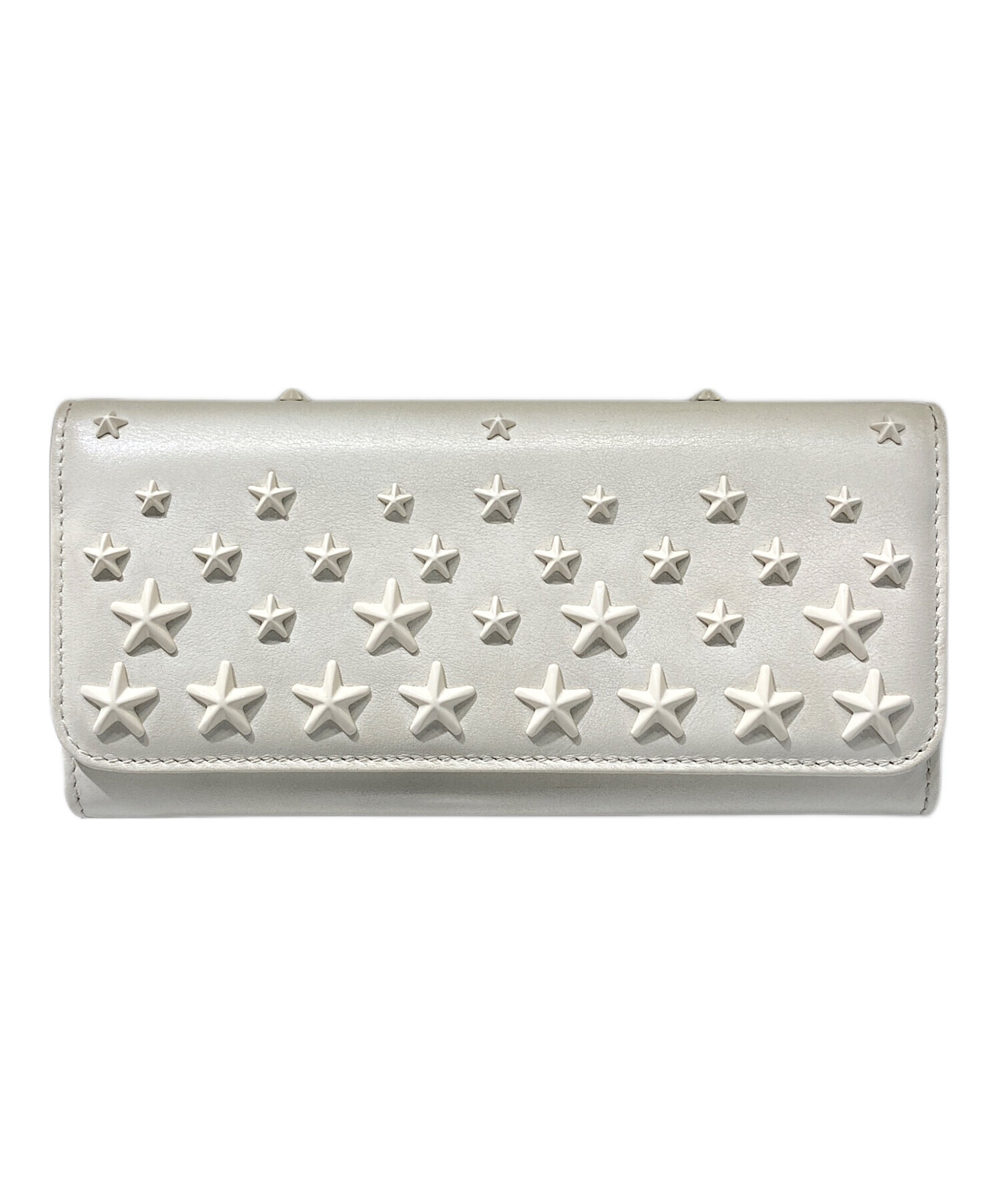 中古・古着通販】JIMMY CHOO (ジミーチュウ) 二つ折りスタースタッズ
