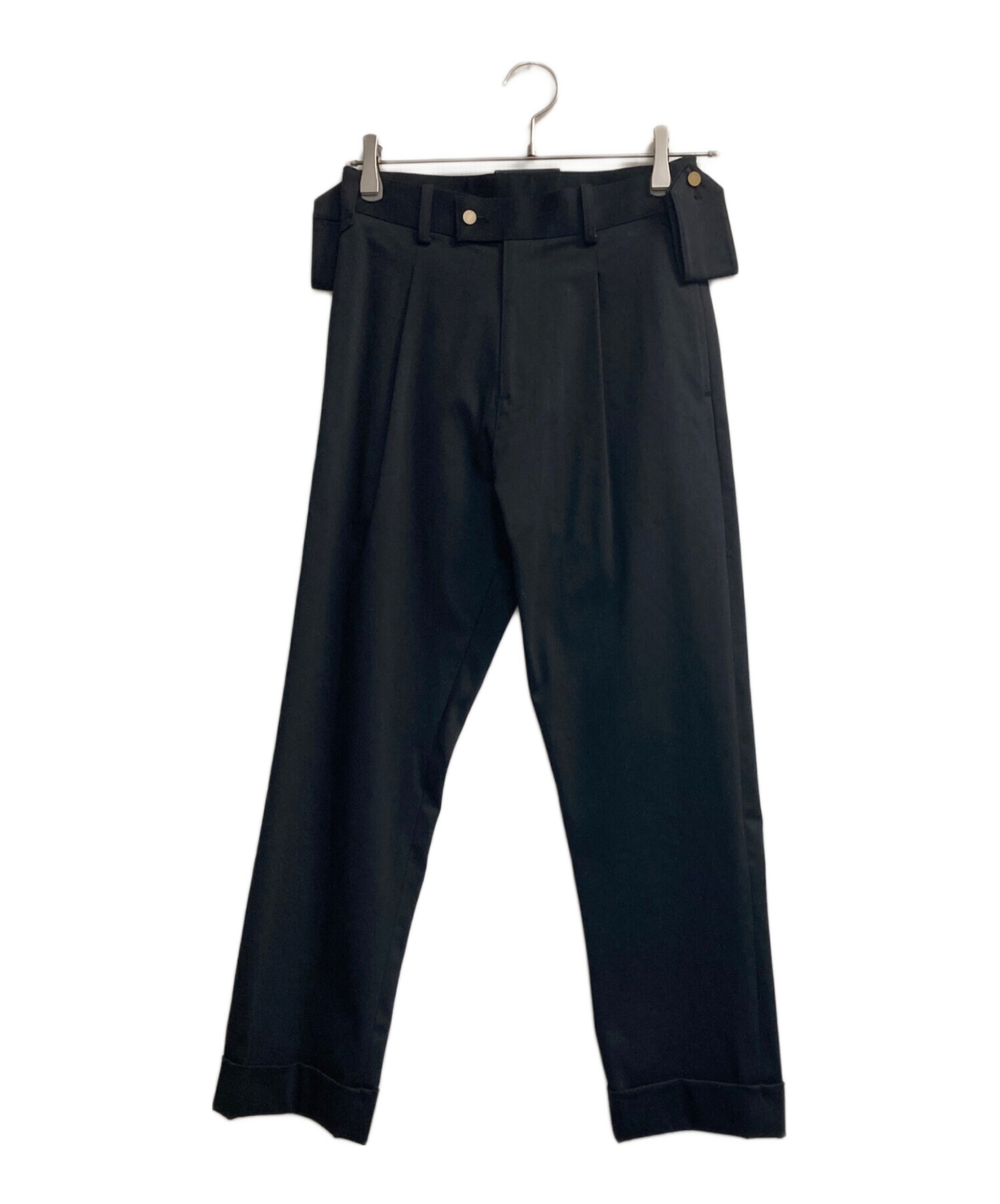 中古・古着通販】madder madder (マダマダ) TICKET PANTS ブラック