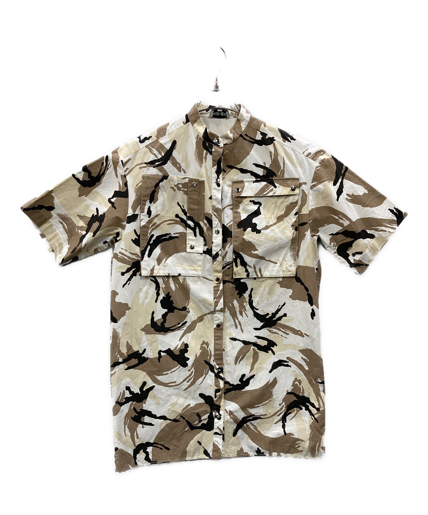 中古・古着通販】KENZO (ケンゾー) トロピックカモボタンシャツドレス