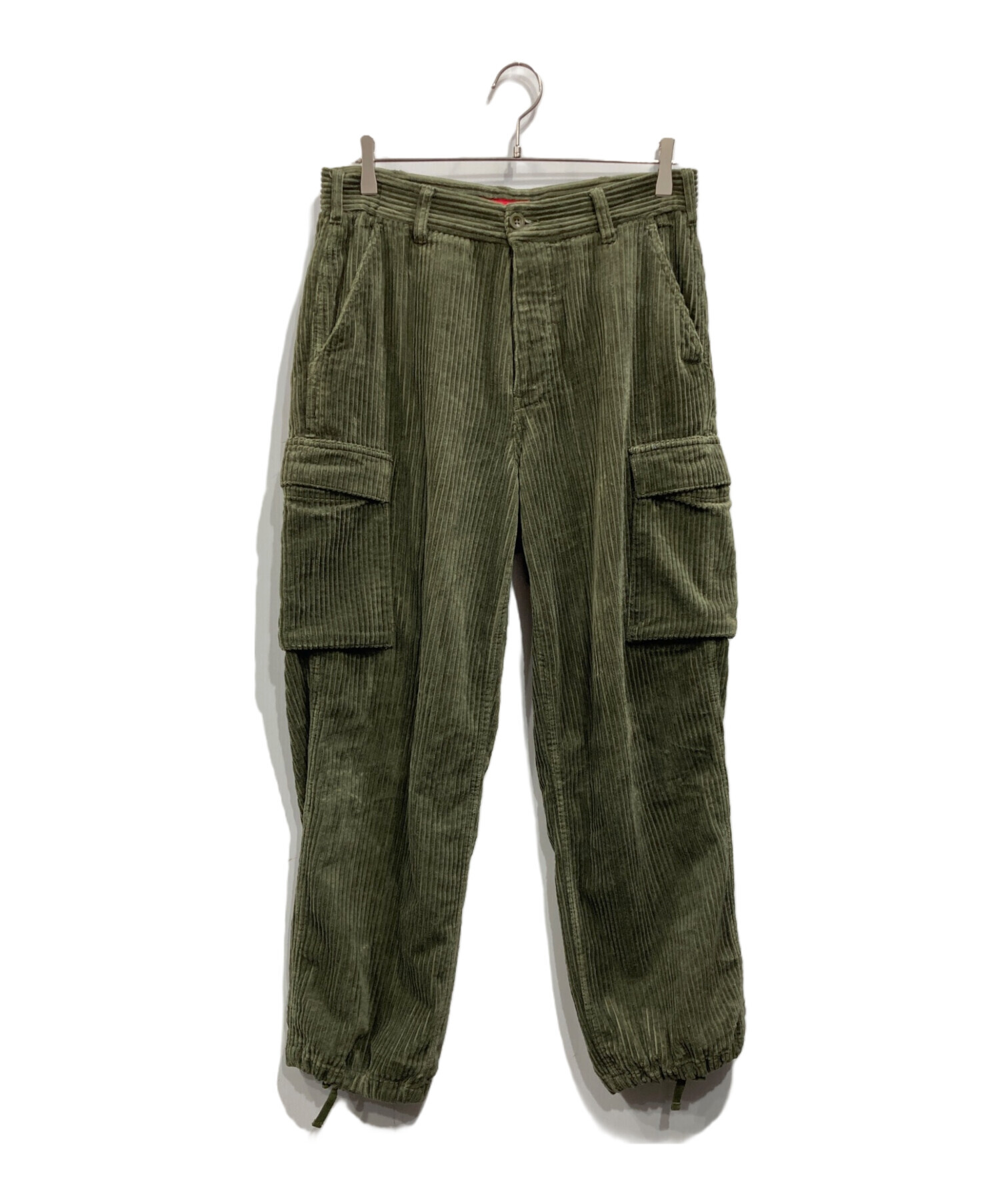 シュプリームsupreme チノパン30 オリーブ　ステッカー付き シュプリームsupreme チノパン30 オリーブ ステッカー付き Supreme