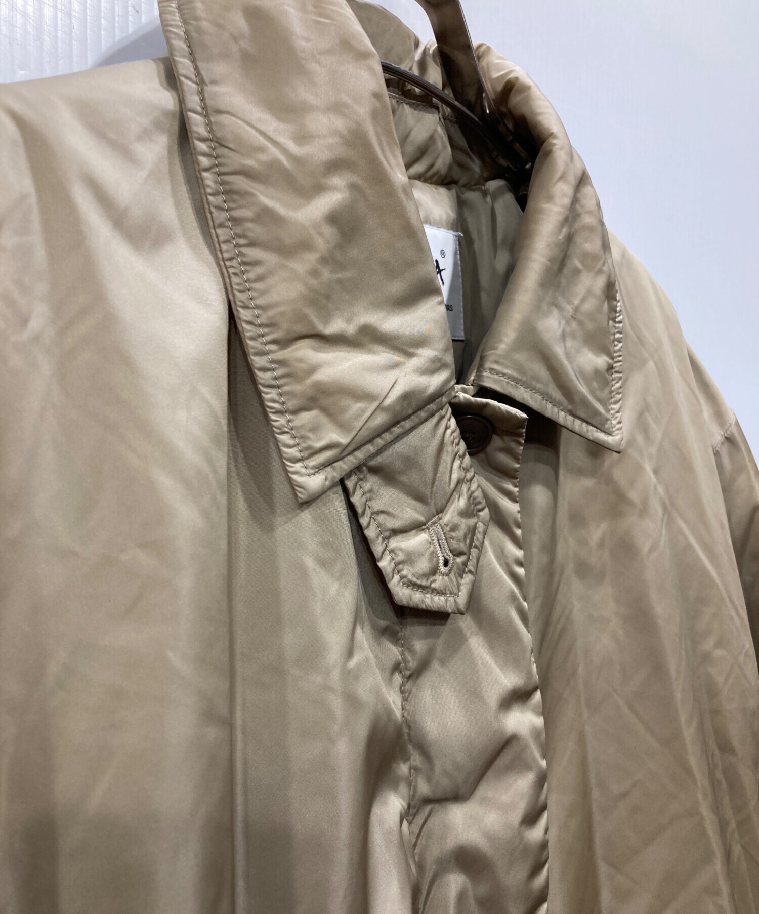 中古・古着通販】NANGA (ナンガ) 野尻美穂 ダウンコート ベージュ