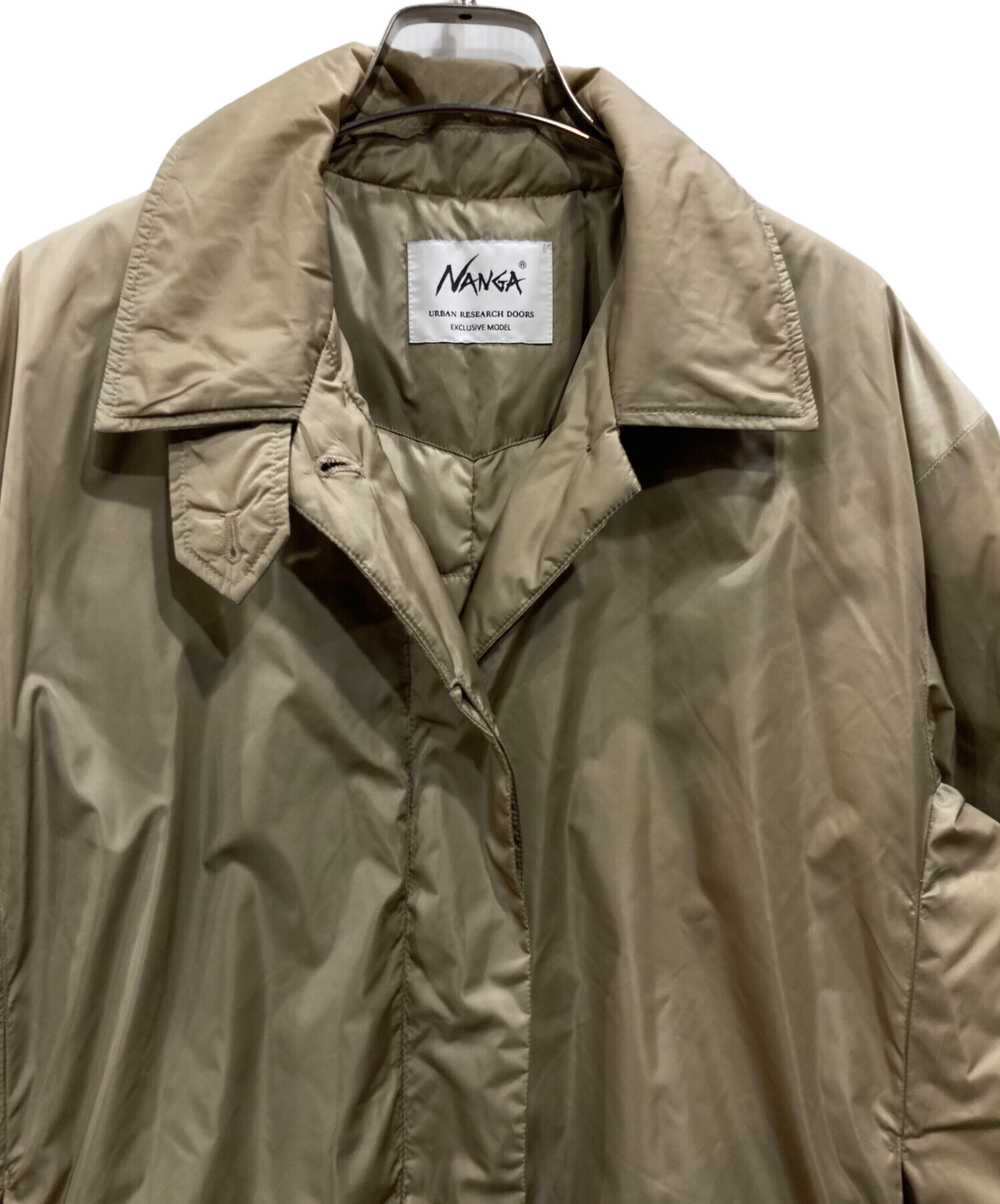 中古・古着通販】NANGA (ナンガ) 野尻美穂 ダウンコート ベージュ