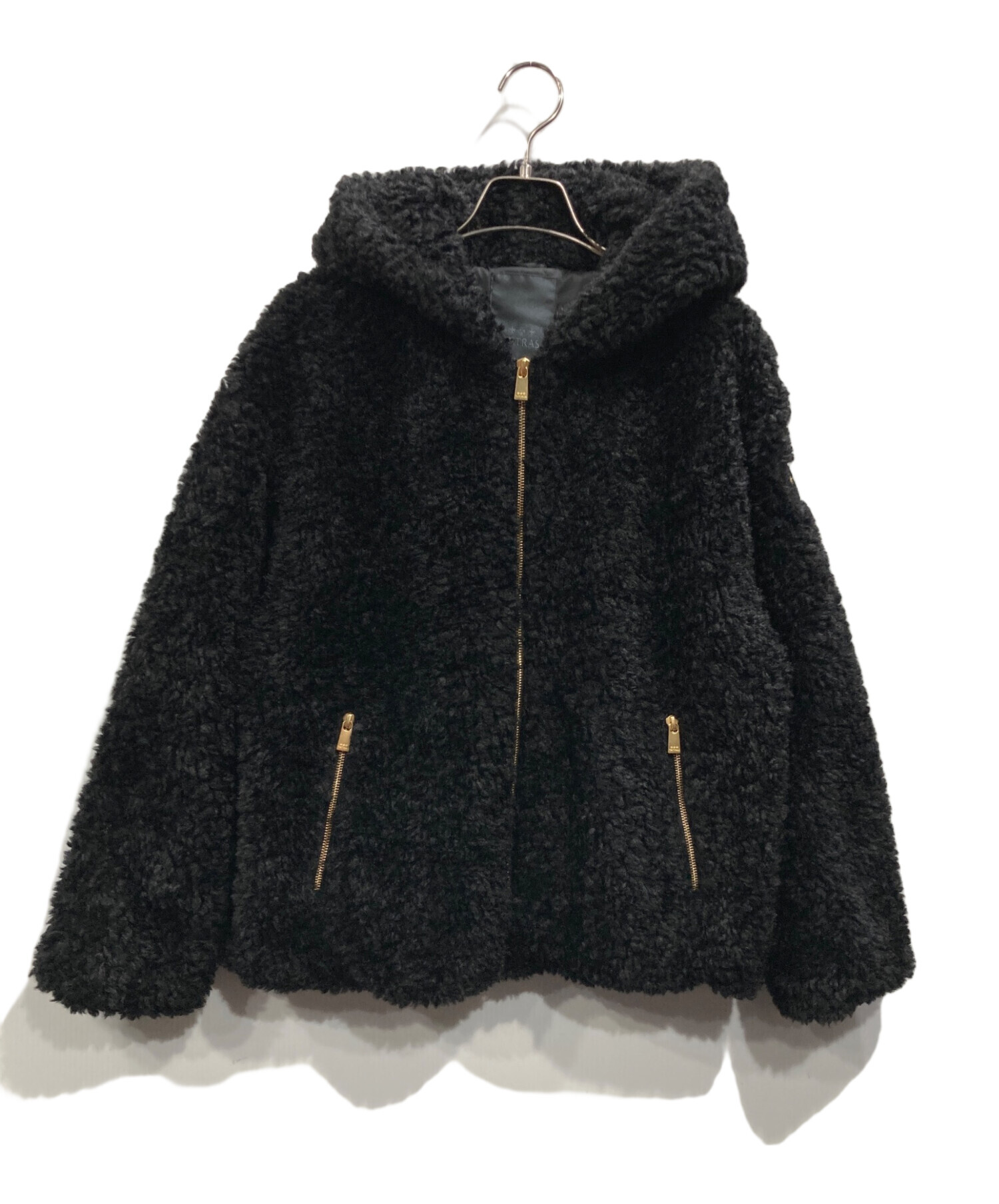 中古・古着通販】TATRAS (タトラス) IPAMAボアパーカー ブラック