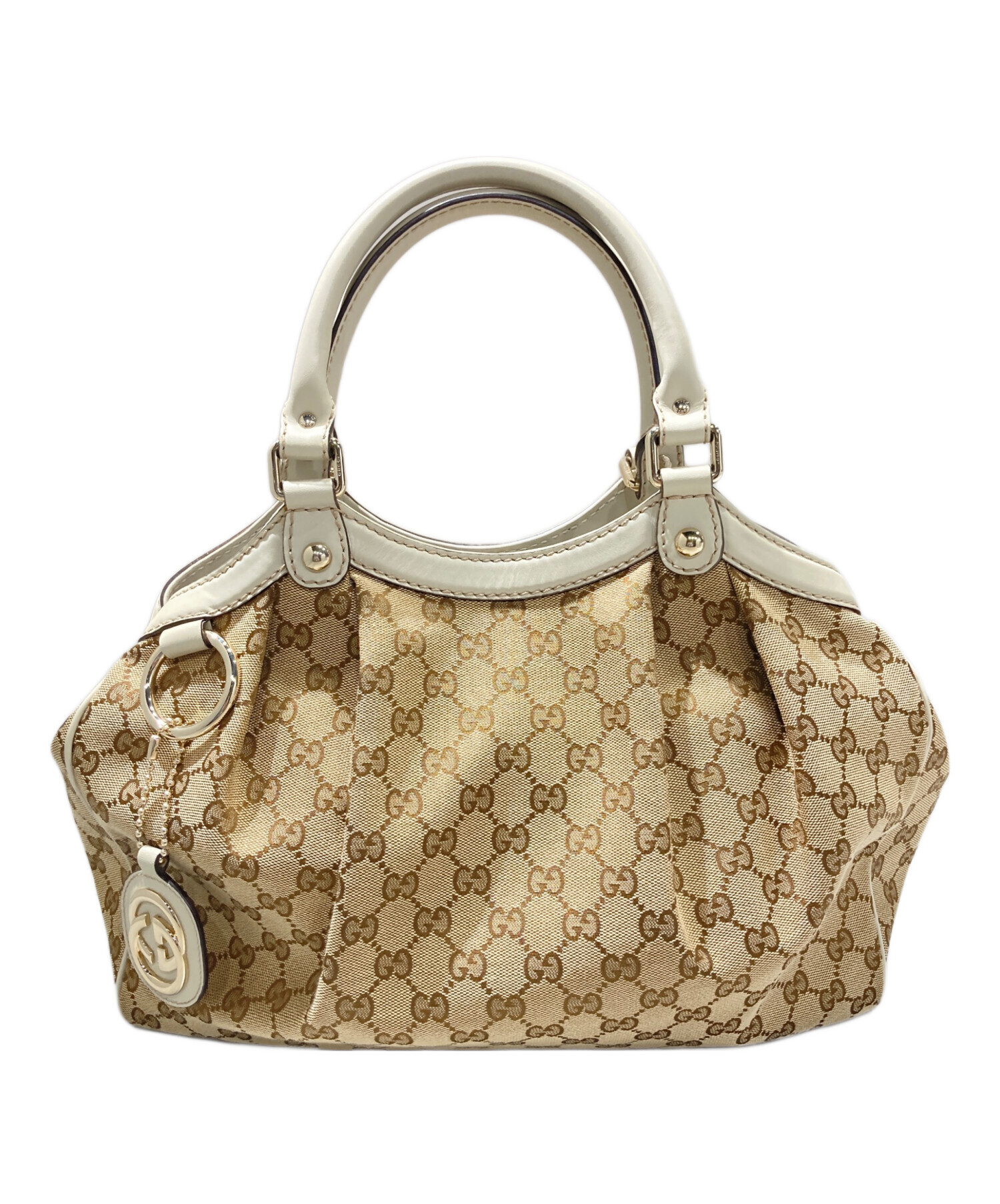 中古・古着通販】GUCCI (グッチ) GGキャンバス スーキーバッグ