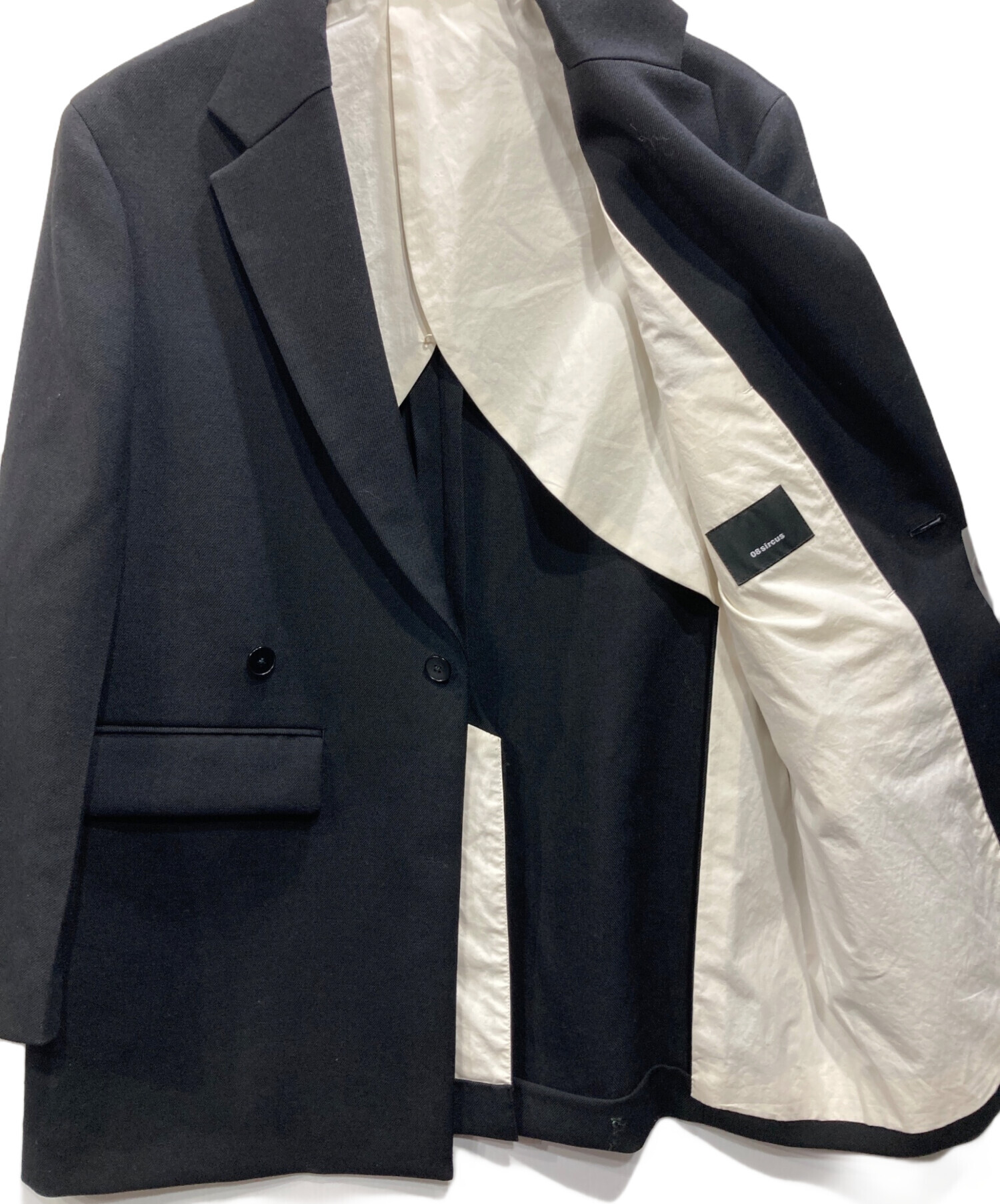 中古・古着通販】08sircus (ゼロエイトサーカス) ウールツイル