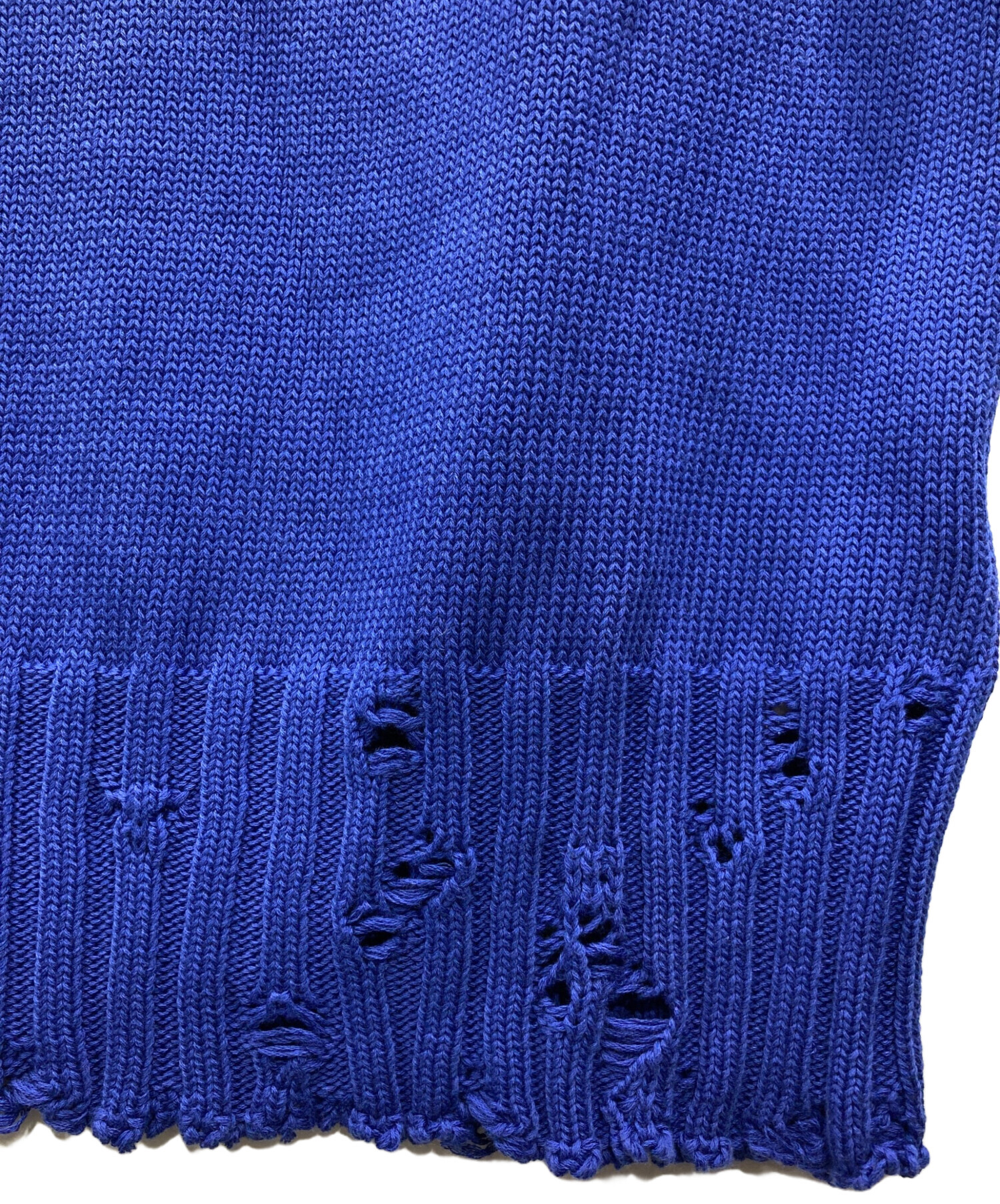 中古・古着通販】MARNI (マルニ) コットンダメージVネックニットベスト