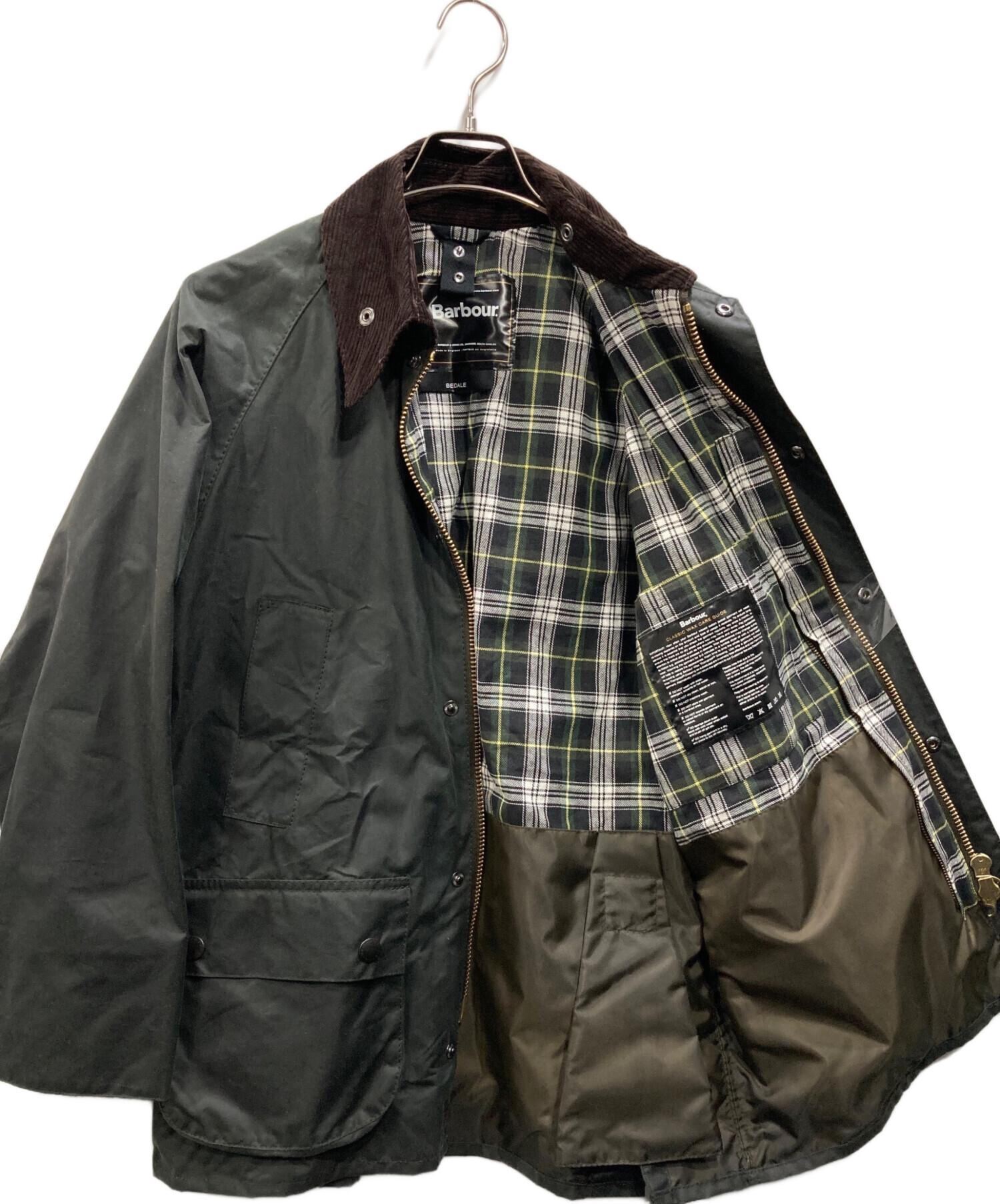 Barbour オイルドジャケット38 中古・古着通販】Barbour (バブアー) ビデイルオイルドジャケット