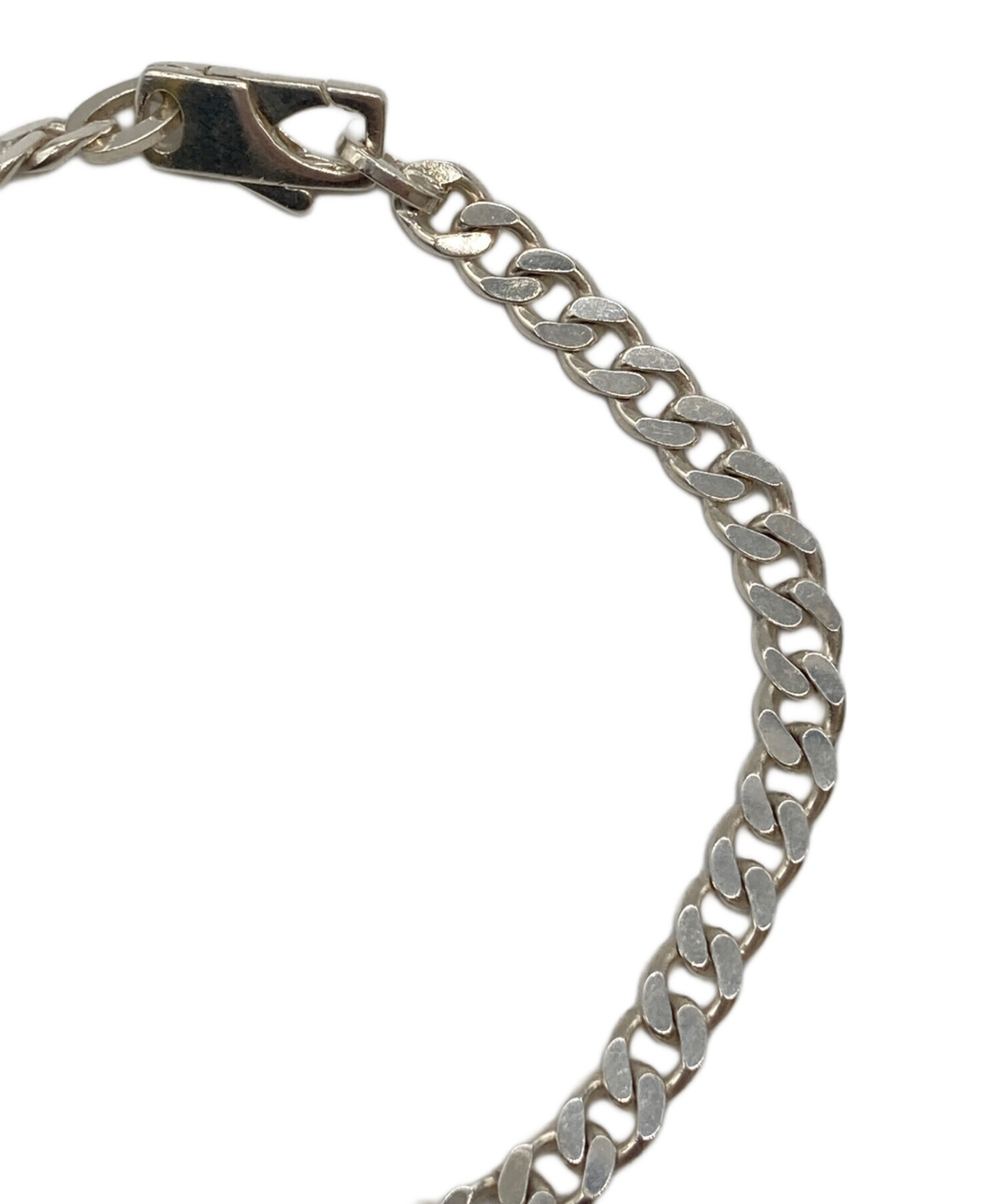 中古・古着通販】GUCCI (グッチ) シルバーカットアウトgブレスレット