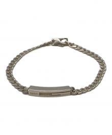 中古・古着通販】GUCCI (グッチ) シルバーカットアウトgブレスレット