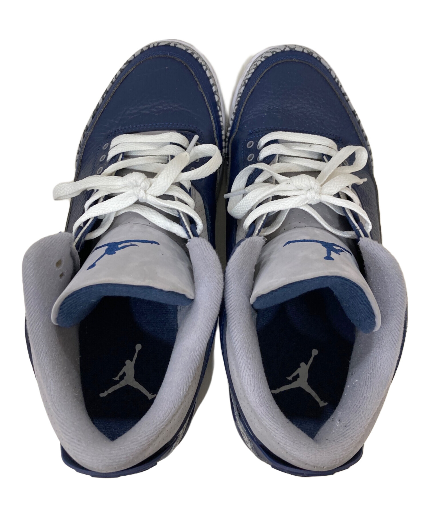 中古・古着通販】NIKE (ナイキ) AIR JORDAN 3 RETRO MIDNIGHT NAVY