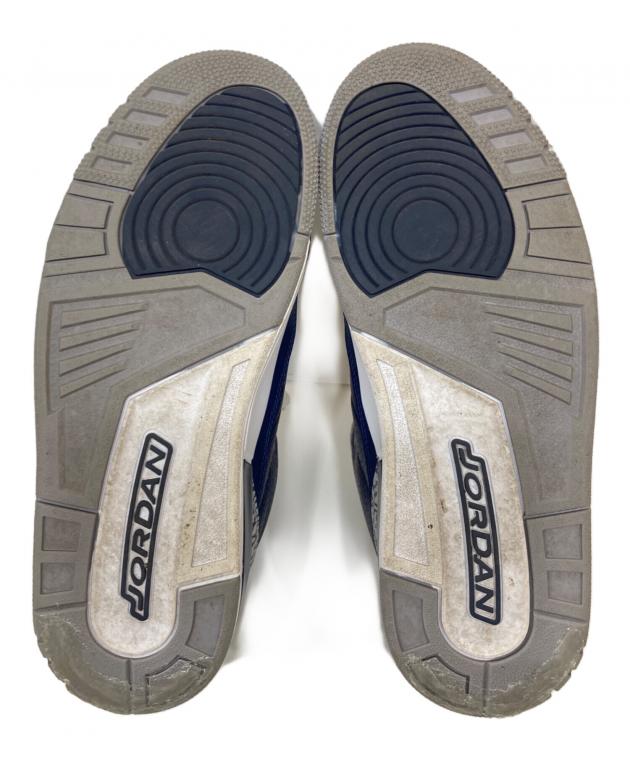 中古・古着通販】NIKE (ナイキ) AIR JORDAN 3 RETRO MIDNIGHT NAVY