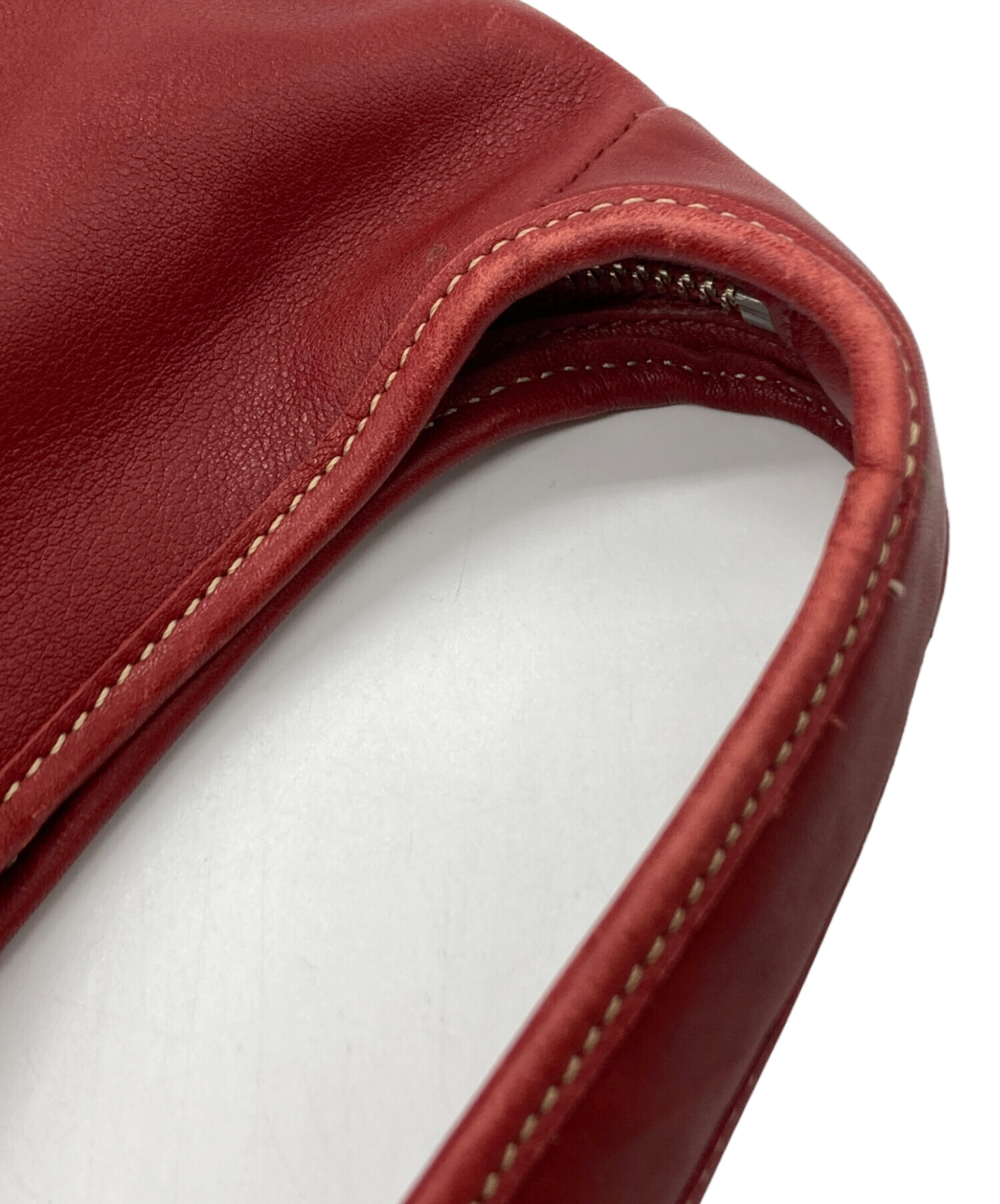 中古・古着通販】COACH (コーチ) オールドレザーワンショルダーバッグ