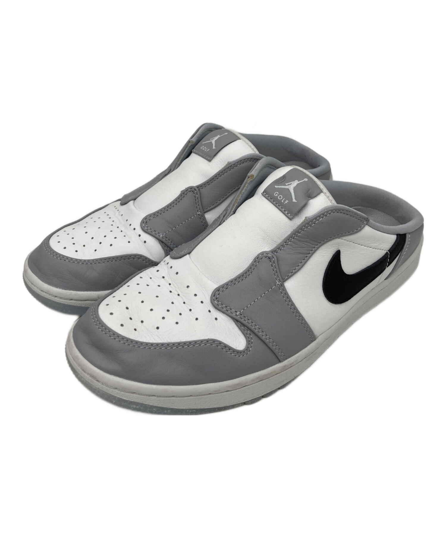 中古・古着通販】NIKE (ナイキ) エア ジョーダン ミュール グレー