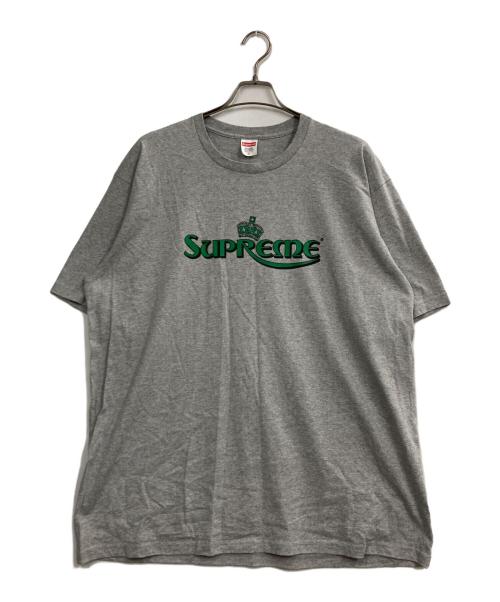 【希少】ヘリン着用　Supreme Crown Tシャツ グレー Lサイズ 中古・古着通販】SUPREME (シュプリーム) クラウンTシャツ ヘザー