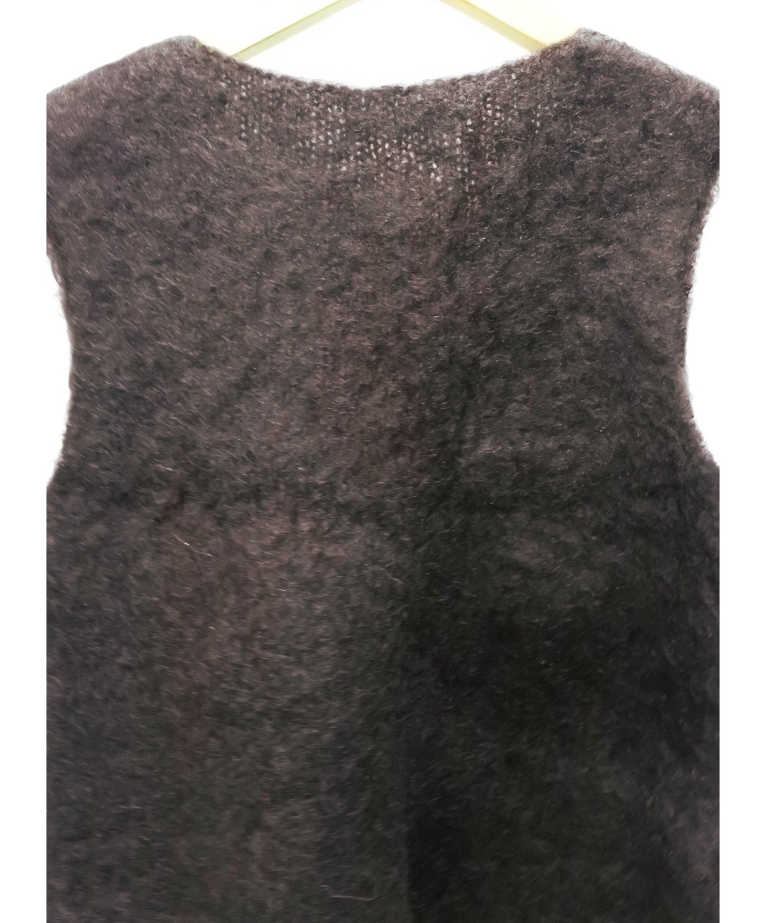 中古・古着通販】CELINE (セリーヌ) モヘア混ノースリーブニット