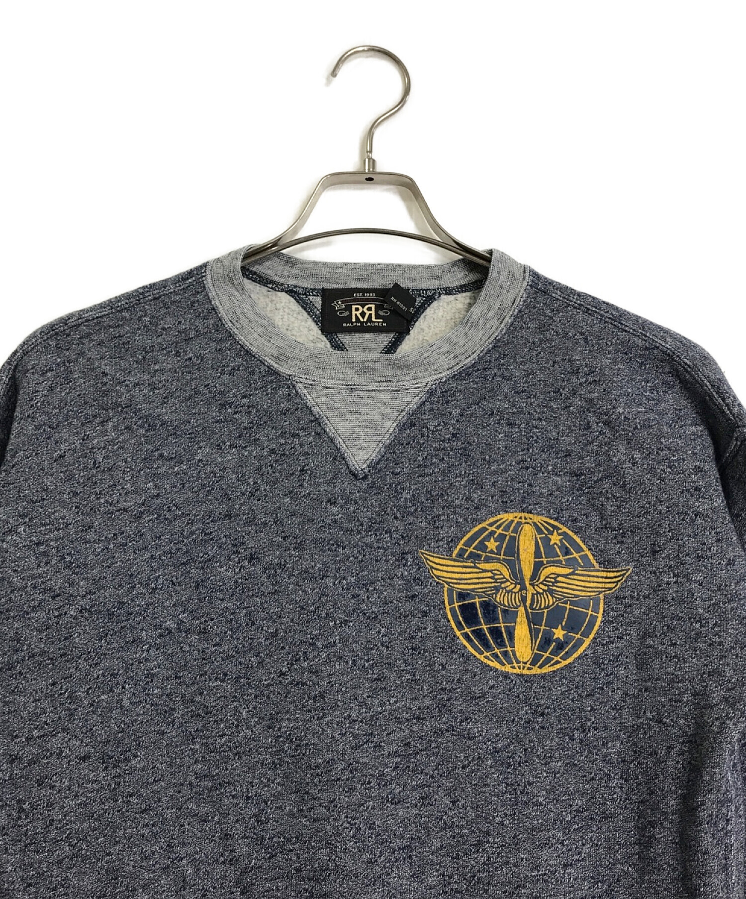 RRL スウェット XS ネイビーダブルアールエル ラルフローレン