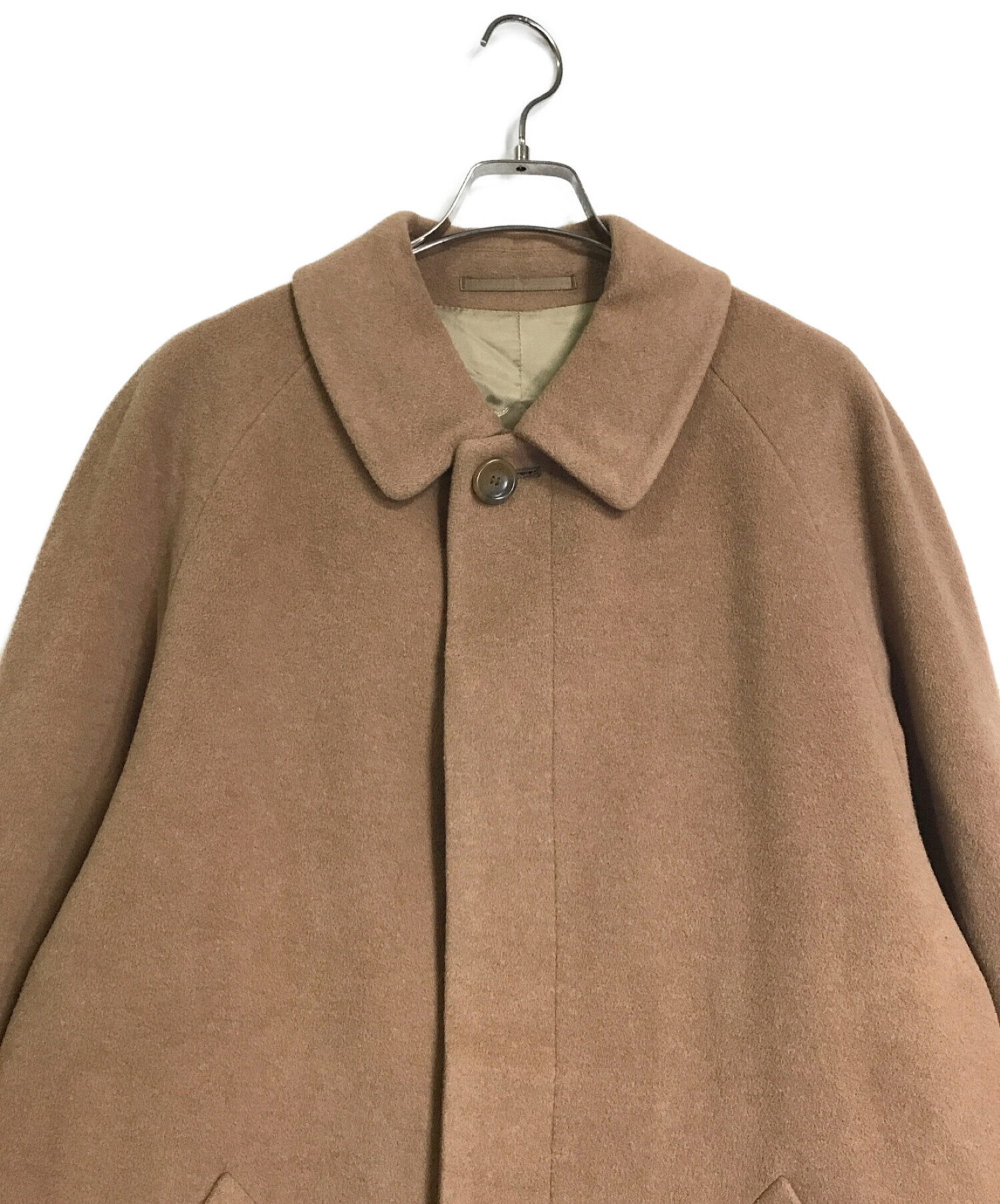 中古・古着通販】BALLY (バリー) アンゴラカシミヤ ステンカラーコート