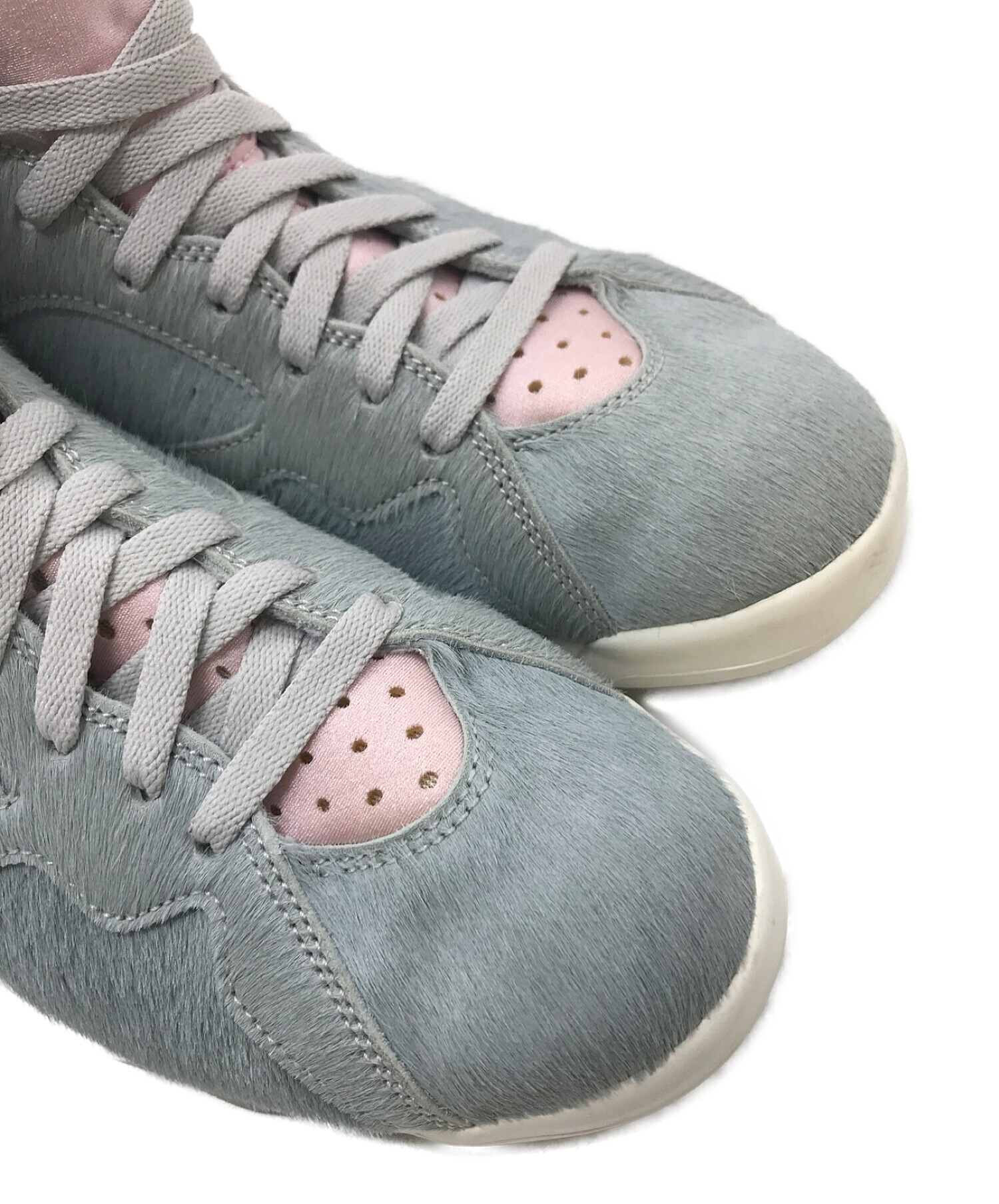 NIKE / ハイカットスニーカー/26.5cm/GRY/ハラコ/CT8528-002// 中古・古着通販】NIKE (ナイキ) Air Jordan 7 SE Hare 2.0 ハラコ