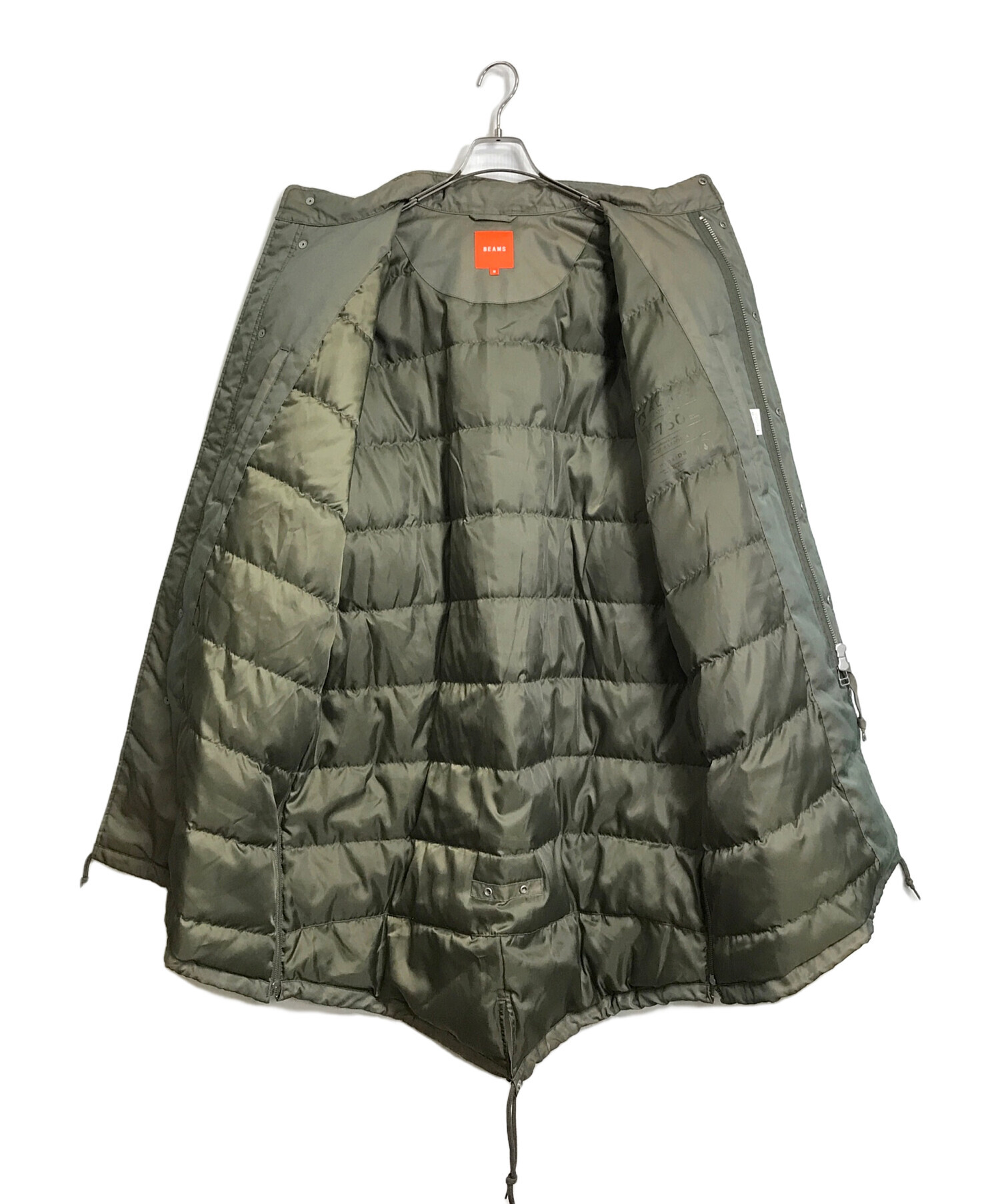 中古・古着通販】BEAMS (ビームス) シャンブレーダウンモッズコート