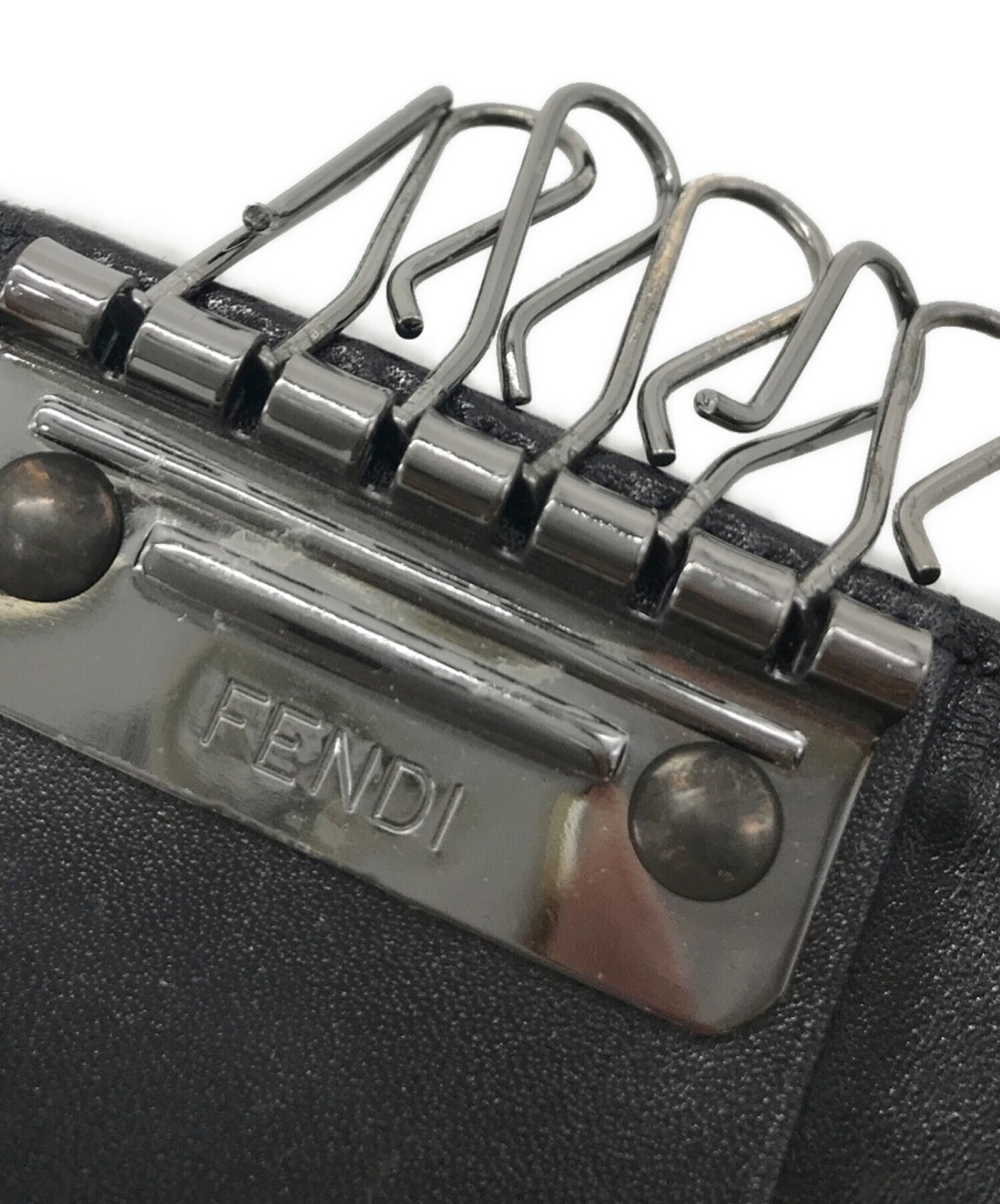 中古・古着通販】FENDI (フェンディ) FENDI 6連キーケース ブラック