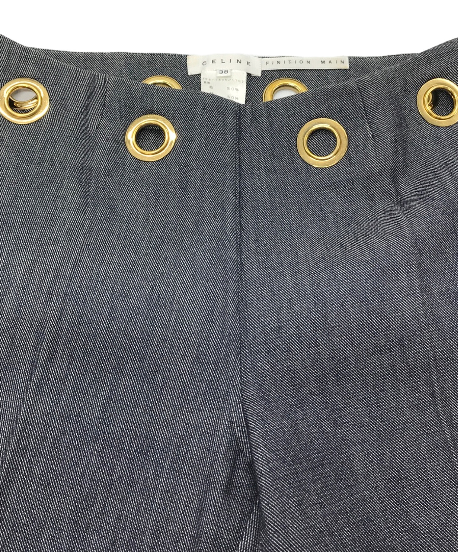 中古・古着通販】CELINE (セリーヌ) センタープレスパンツ F021160N