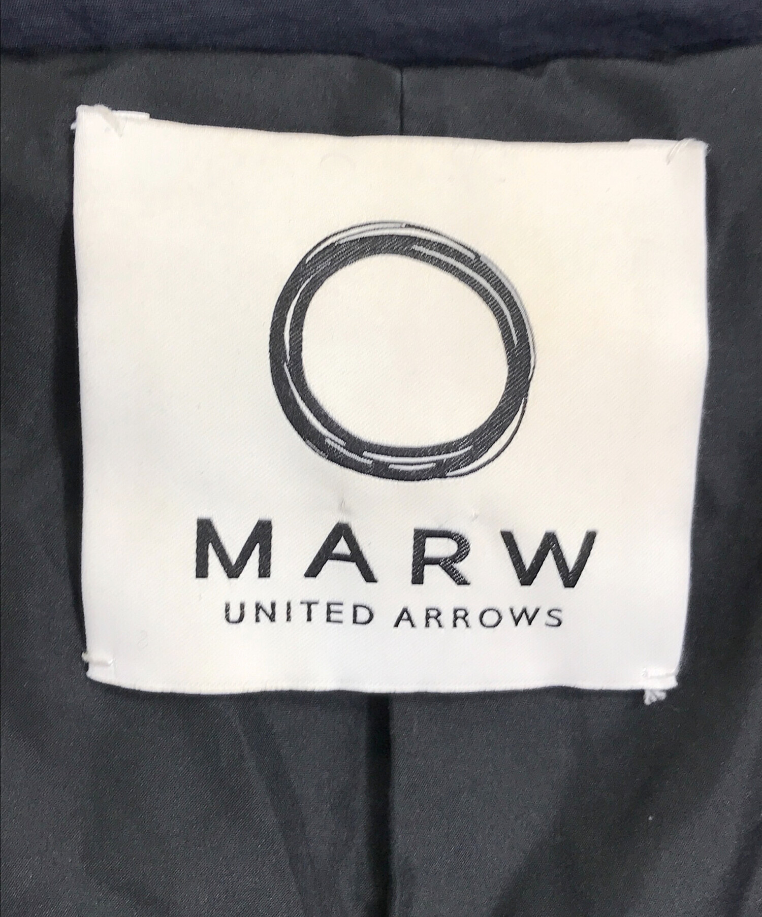MARW ユナイテッドアローズ　ブラック ダウンジャケット　36サイズ MARW UNITED ARROWS（マルゥ ユナイテッドアローズ）の「＜MARW