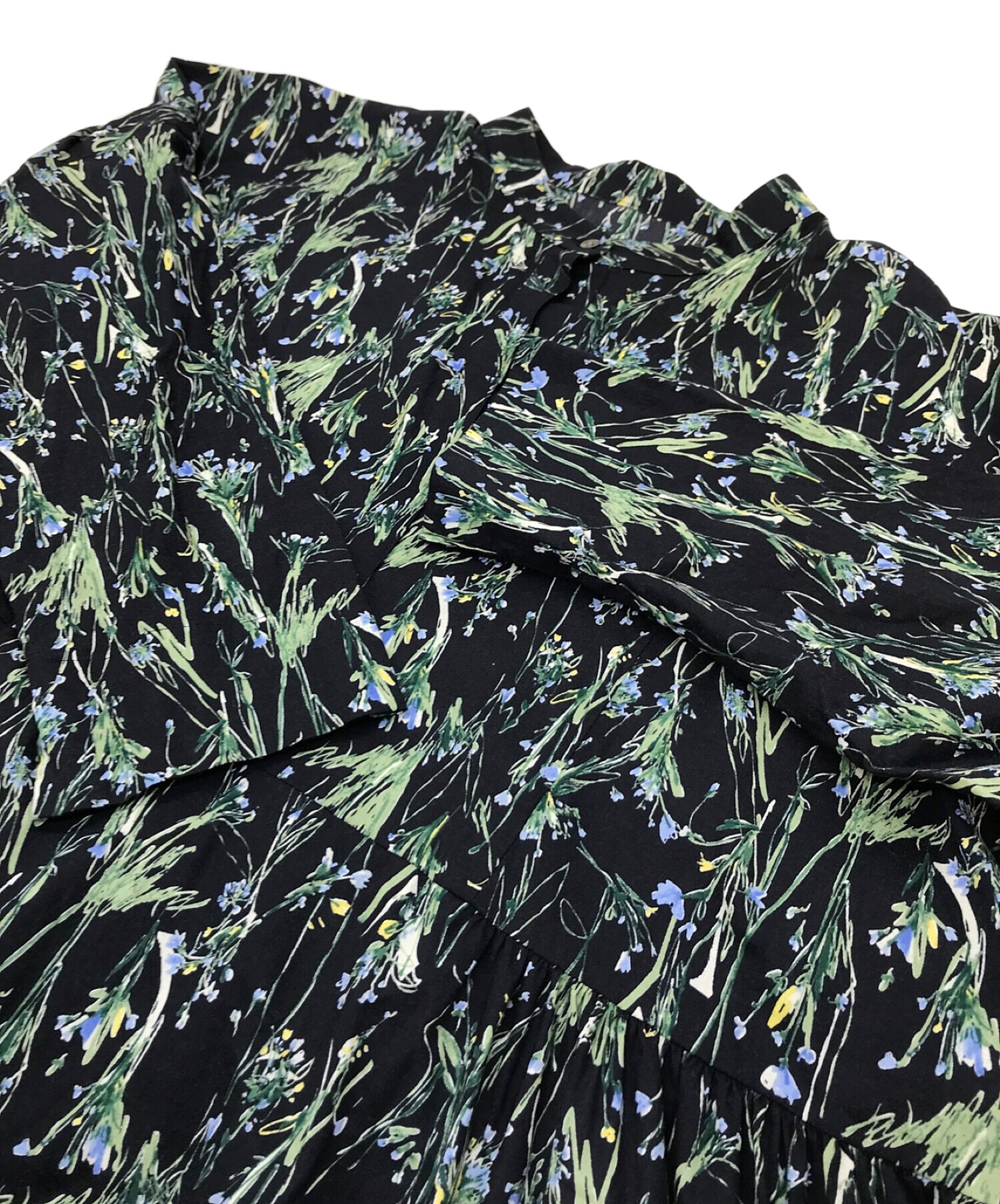 journal standard luxe フラワーローン ギャザーワンピース