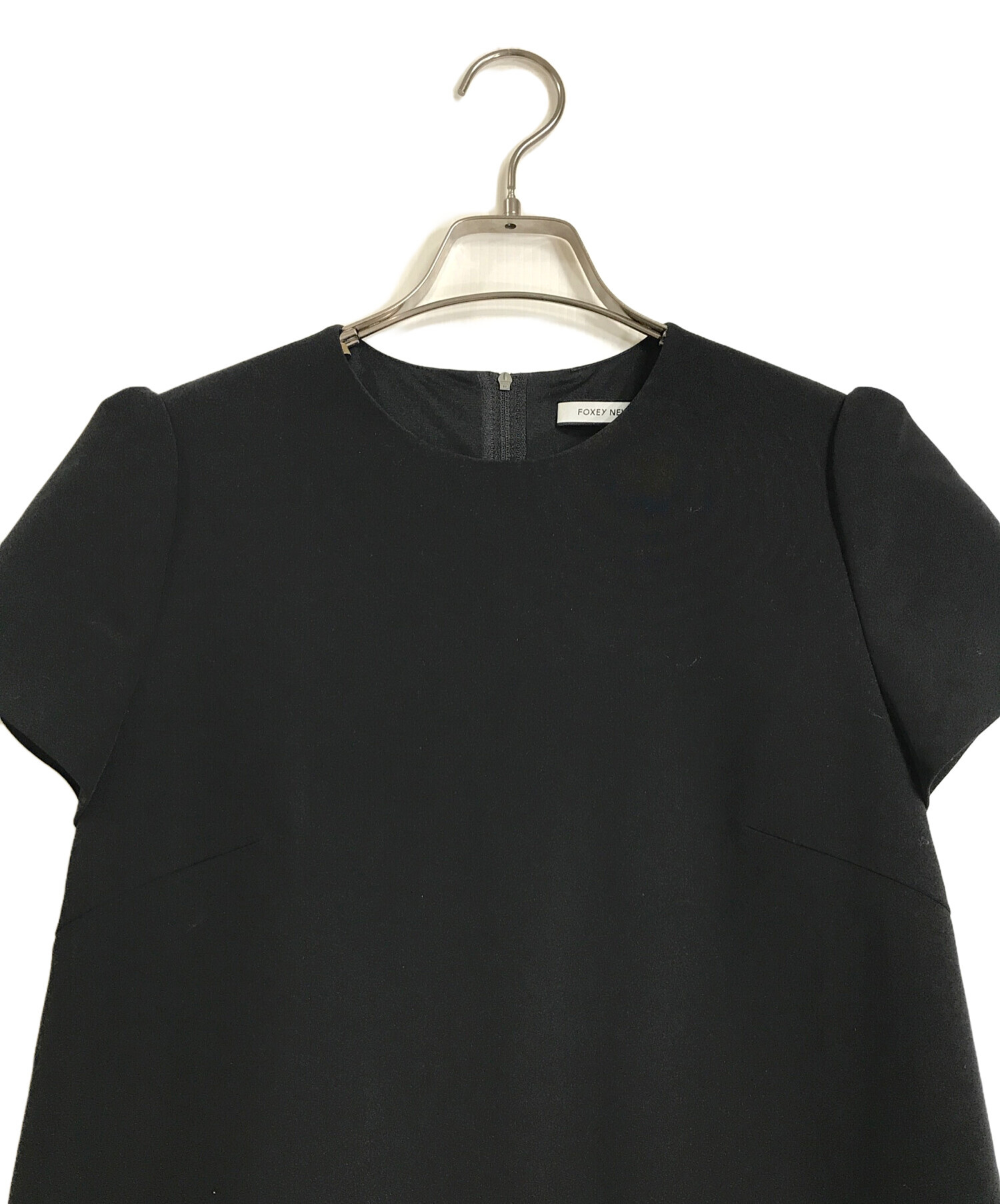 フォクシー ニューヨーク ブラックストレッチワンピース☆ 美品