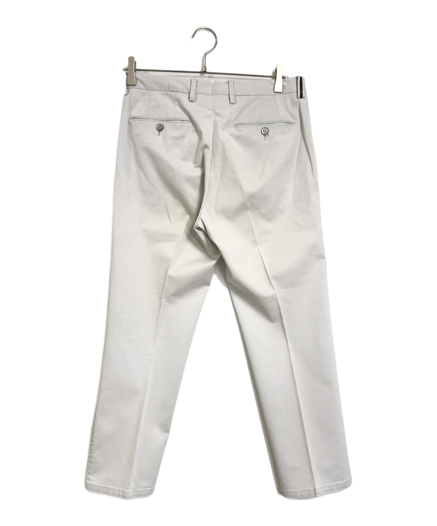 PT01 スーパースリムフィット　グレーチェック PT01 (ピーティーゼロウーノ) TRAVEL & RELAX SUPER SLIM FIT