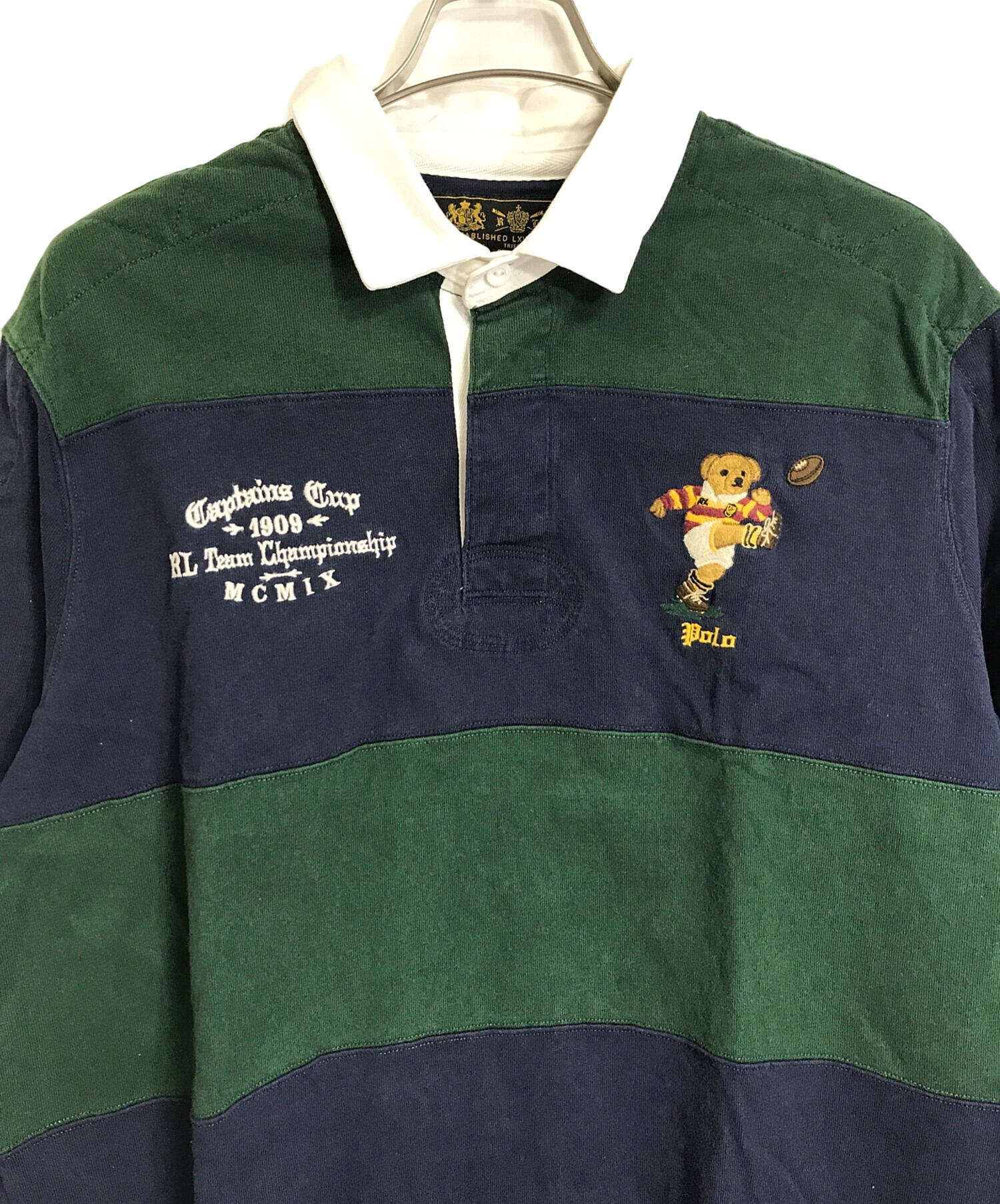 紺 POLO ポロ Ralph Lauren ラルフローレンポロシャツ Sロゴ緑 紺 POLO ポロ Ralph Lauren ラルフローレンポロシャツ Sロゴ緑