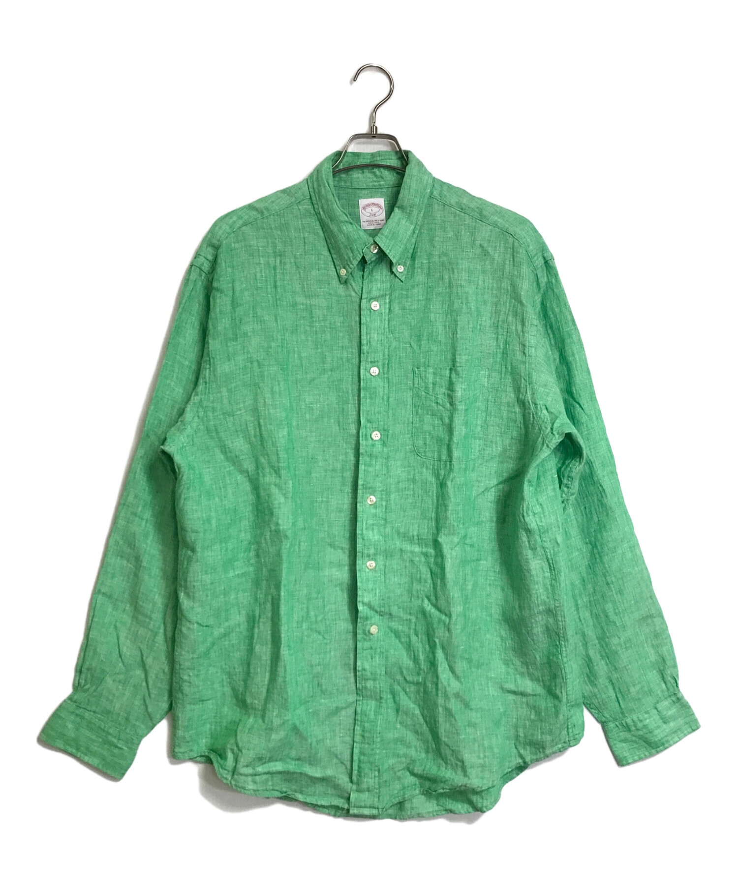 ブルックスブラザーズ　100%リネンシャツ 中古・古着通販】BROOKS BROTHERS (ブルックスブラザーズ) リネン