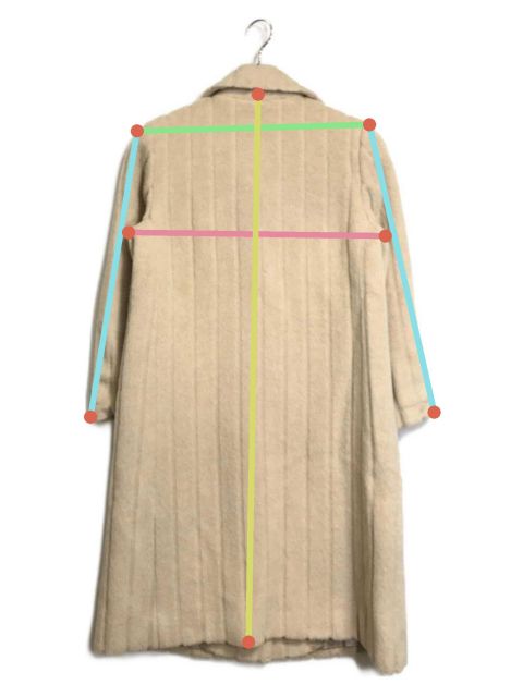 中古・古着通販】PIERRE BALMAIN (ピエール バルマン) アルパカロング