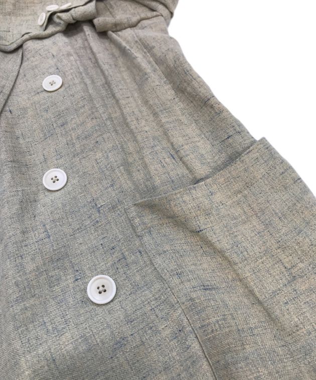 中古・古着通販】CABaN (キャバン) メランジリネンダブルブレスト