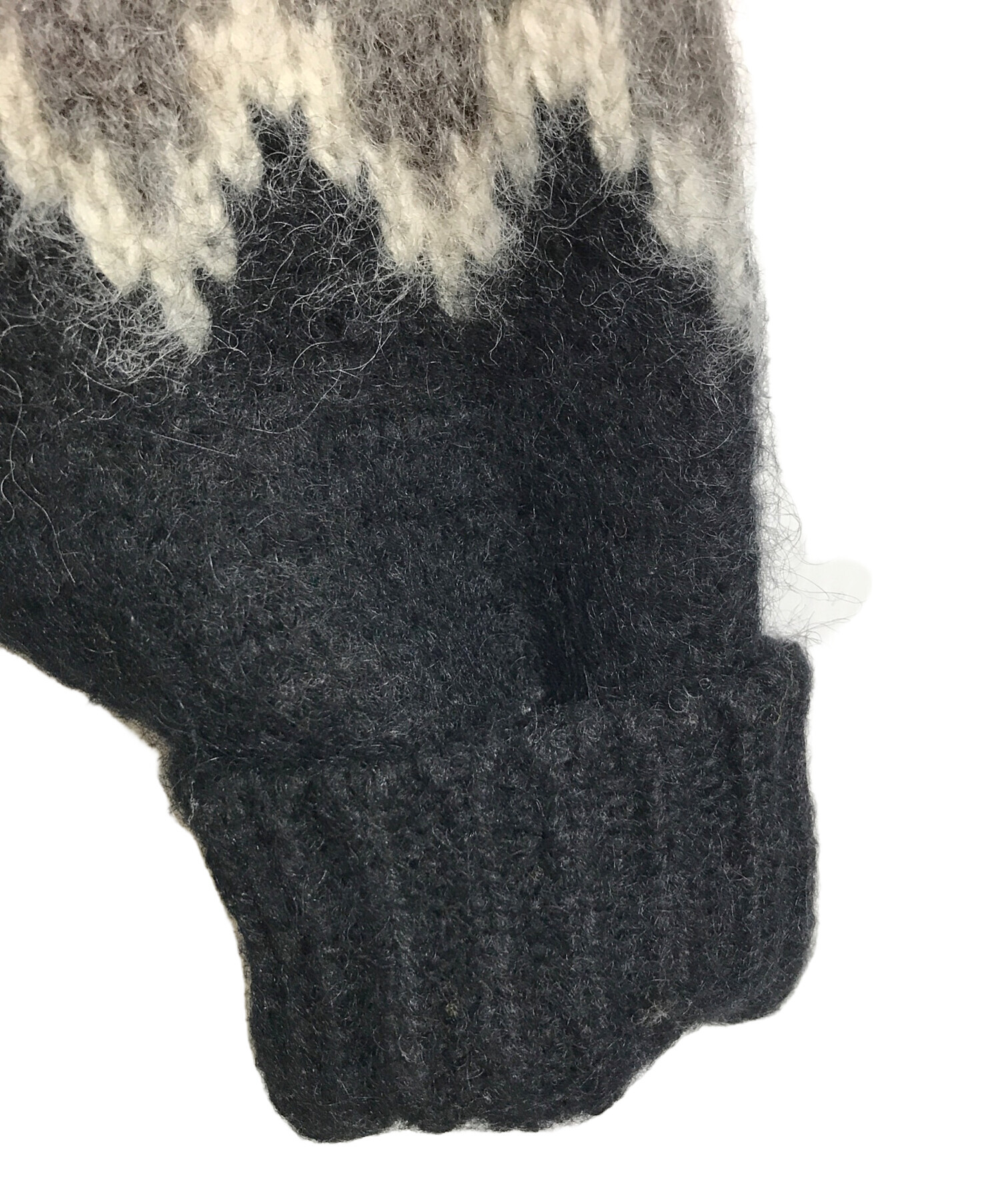 中古・古着通販】BATONER (バトナ―) モヘアノルディックタートルネック