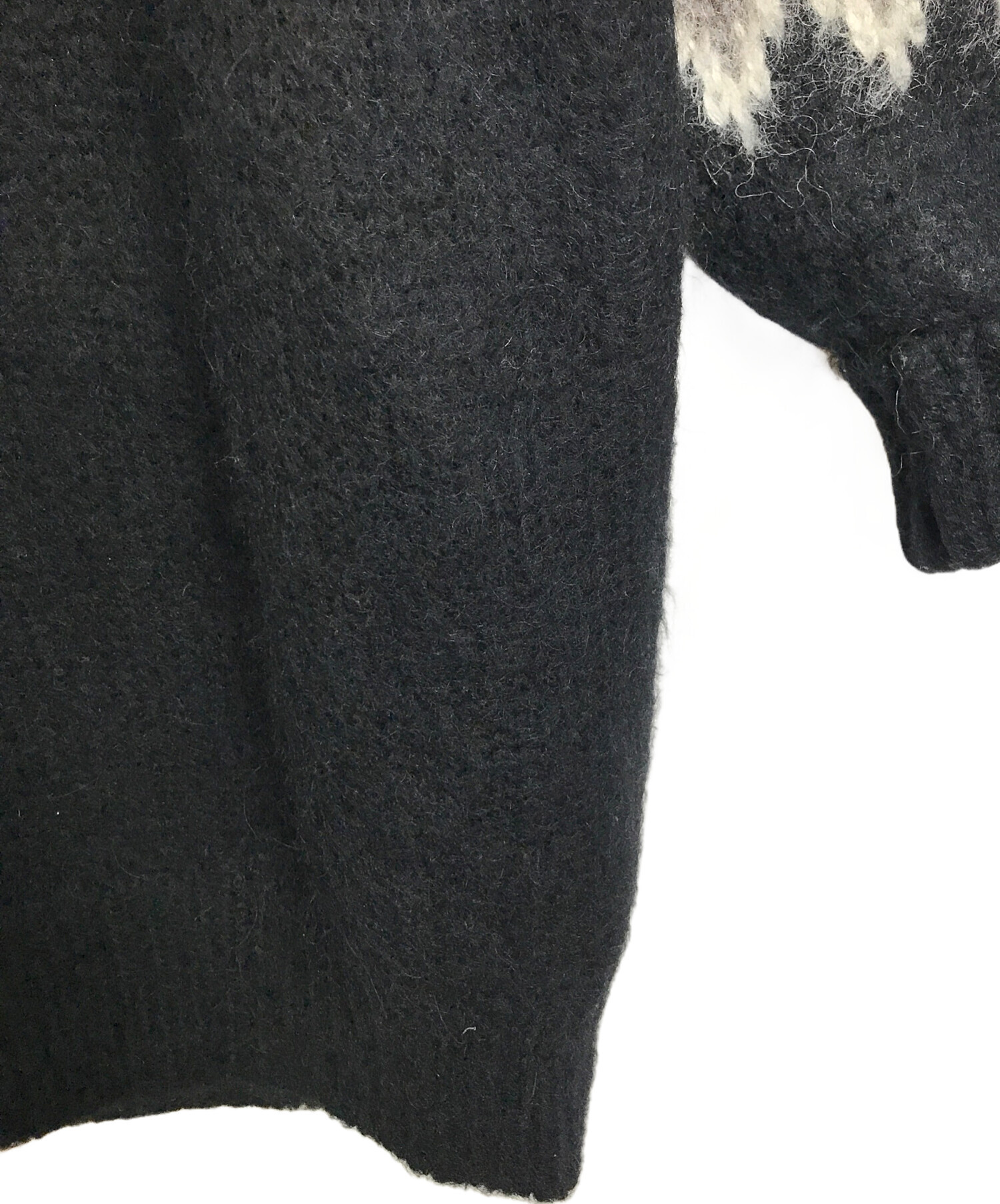 中古・古着通販】BATONER (バトナ―) モヘアノルディックタートルネック