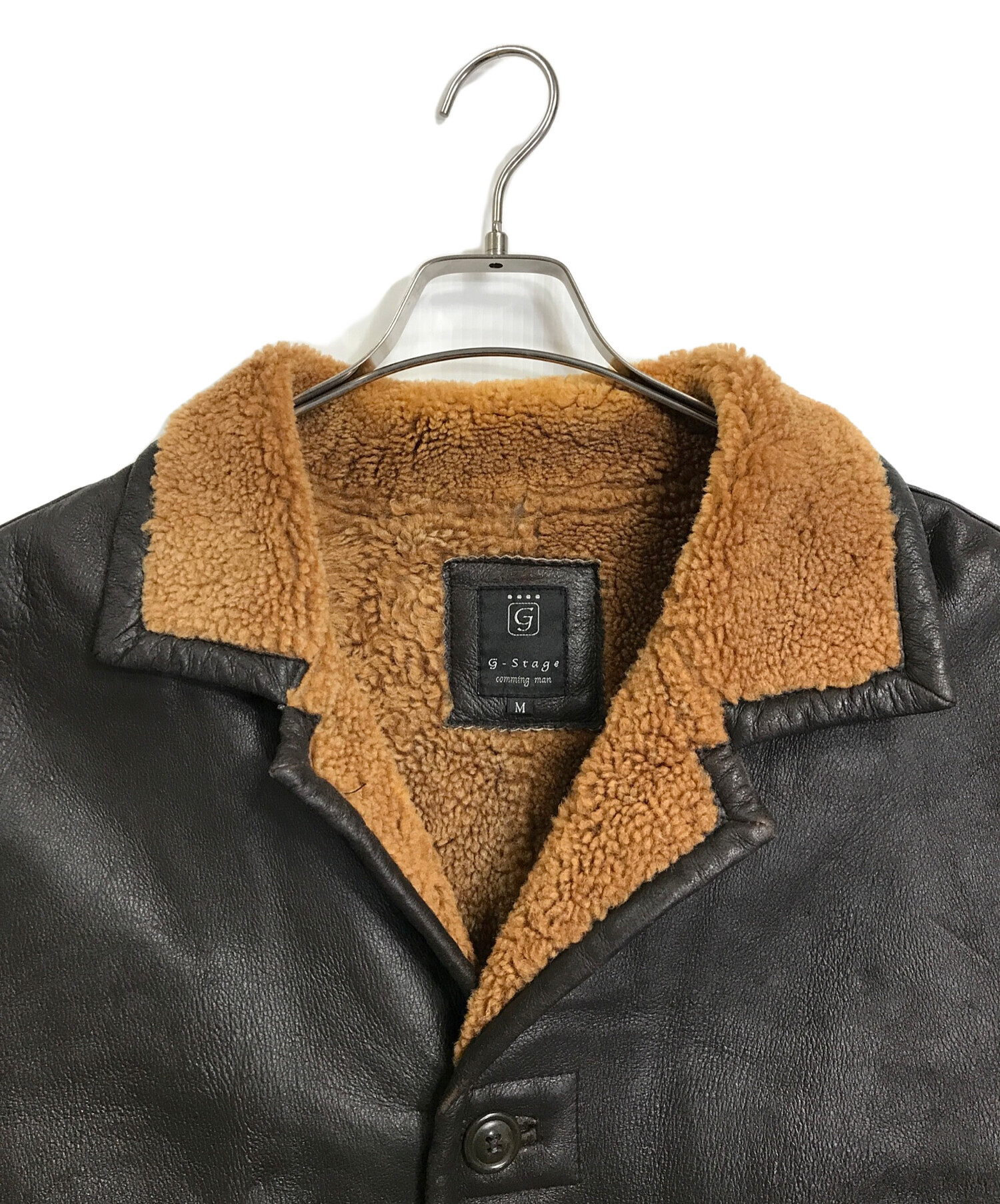 中古・古着通販】G-Stage (ジーステージ) 【古着】ラムレザー