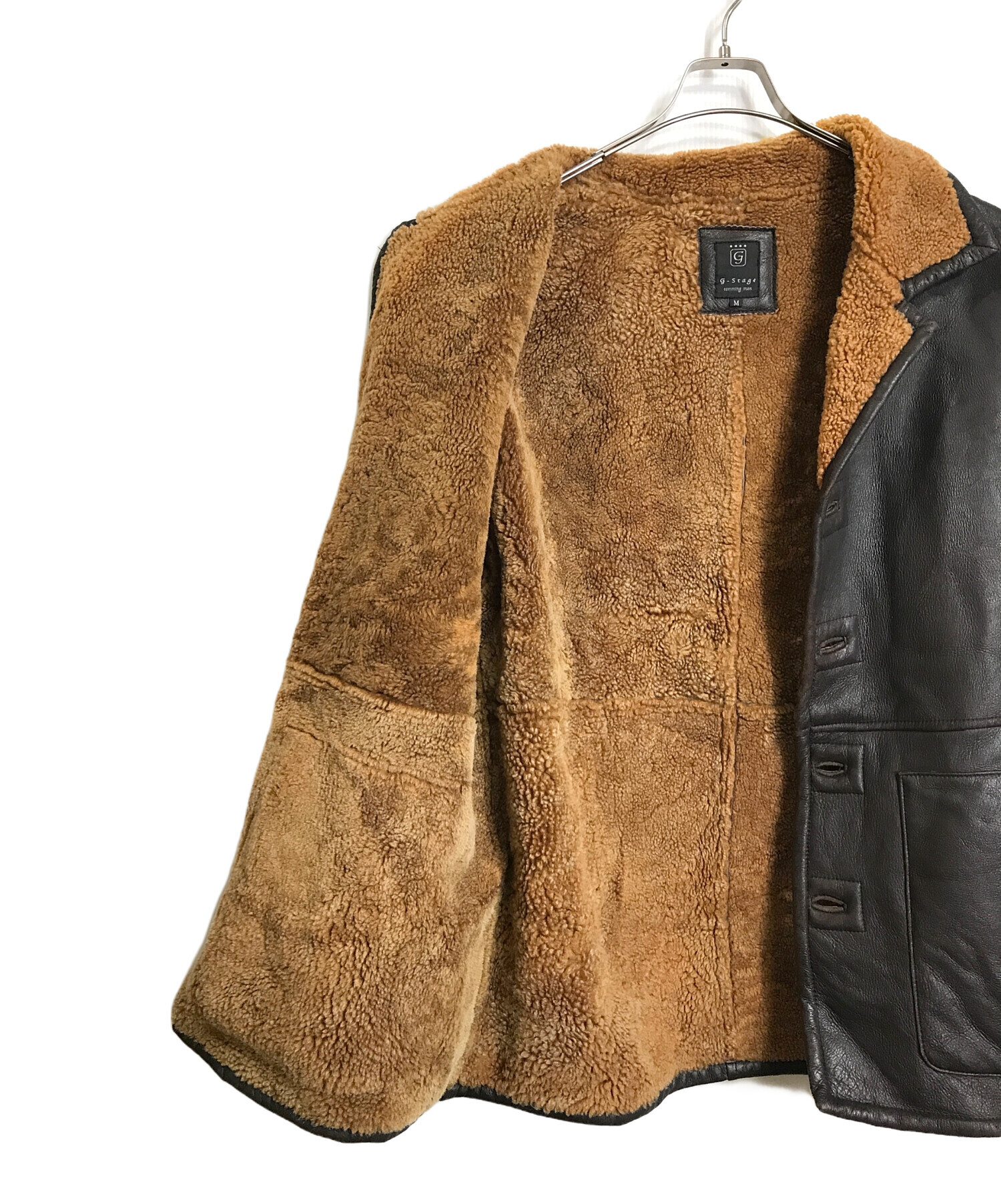 中古・古着通販】G-Stage (ジーステージ) 【古着】ラムレザー
