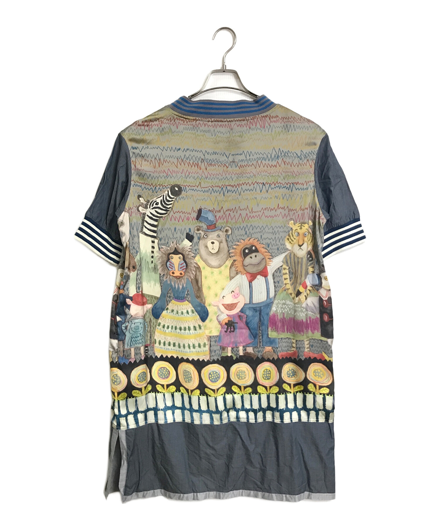 中古・古着通販】OLLEBOREBLA (アルベロベロ) アニマルサテン  