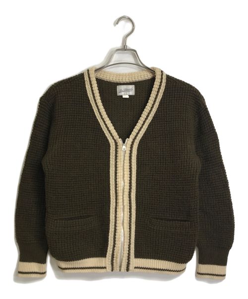 The Blurred ブラウン カーディガン サイズ36 The Blurred ブラウン カーディガン サイズ36