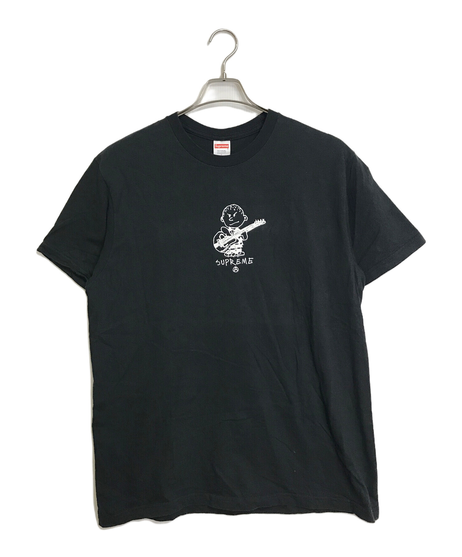 シュプリーム モナリザ 半袖 Tシャツ ビッグロゴ M USA製 ブラック 