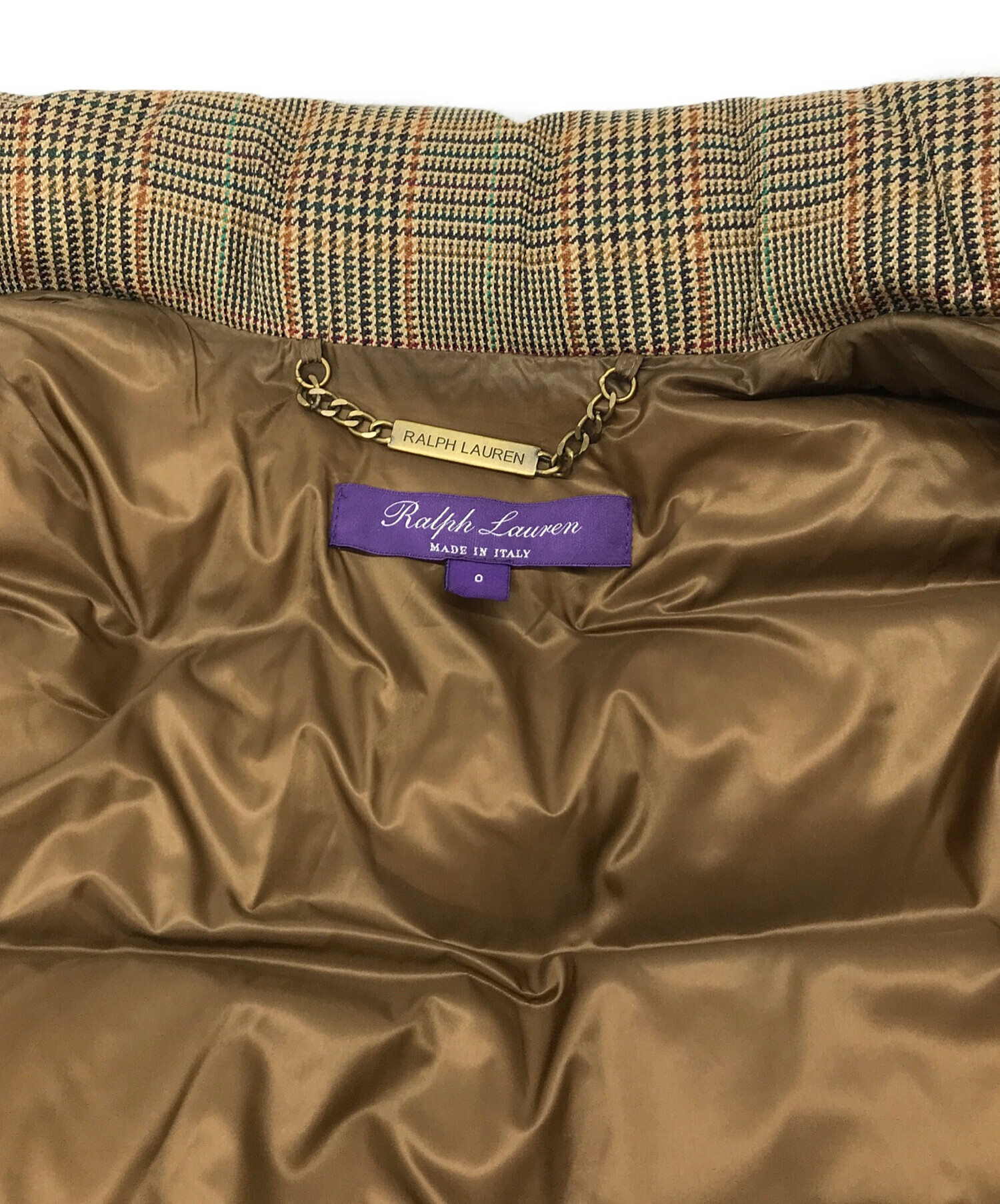 中古・古着通販】RALPH LAUREN Purple Label 千鳥格子ウール
