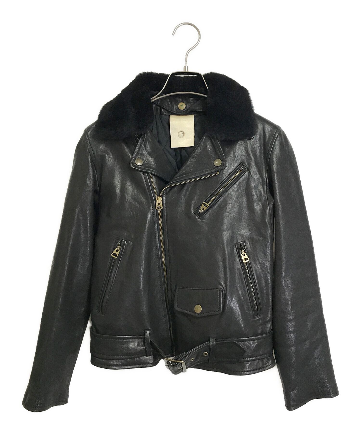 ビューティフルピープル　希少サイズ150 M相当　ライダースジャケット　羊革 beautiful people 革ジャン ライダース ビューティフルピープル