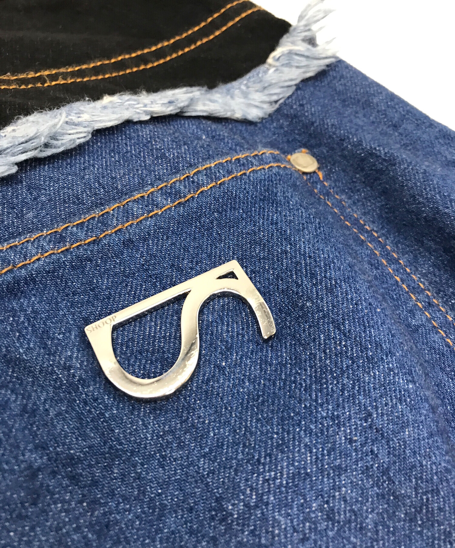 中古・古着通販】shoop (シュープ) HERBIE WIDE PANTS ブルー サイズ:M 
