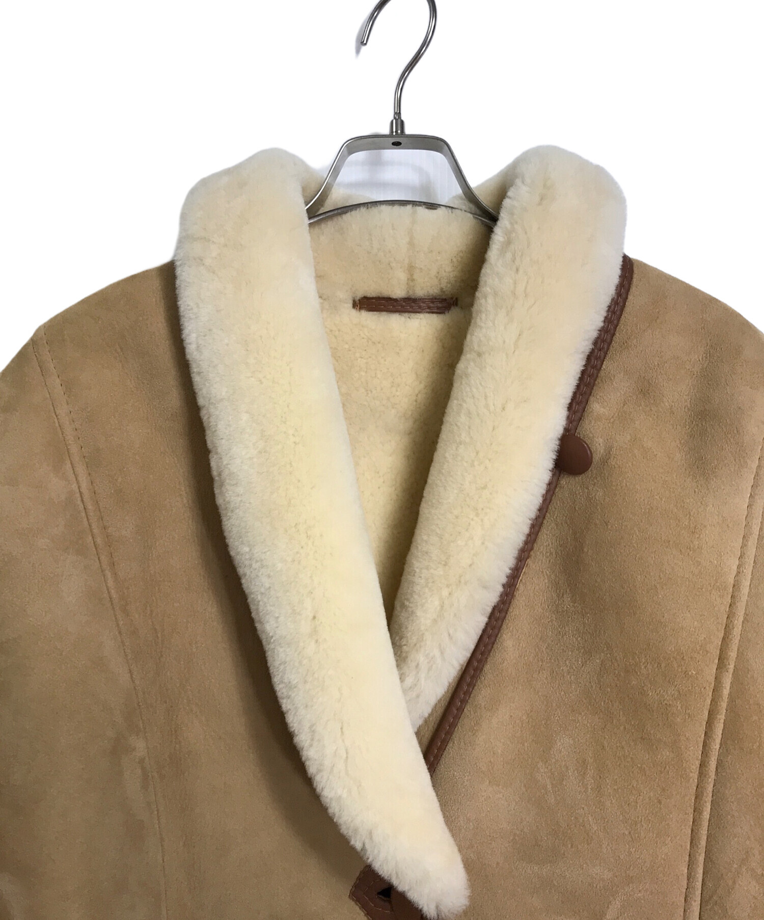 中古・古着通販】Aorangi (アオラギ) ムートンハーフコート アウター 