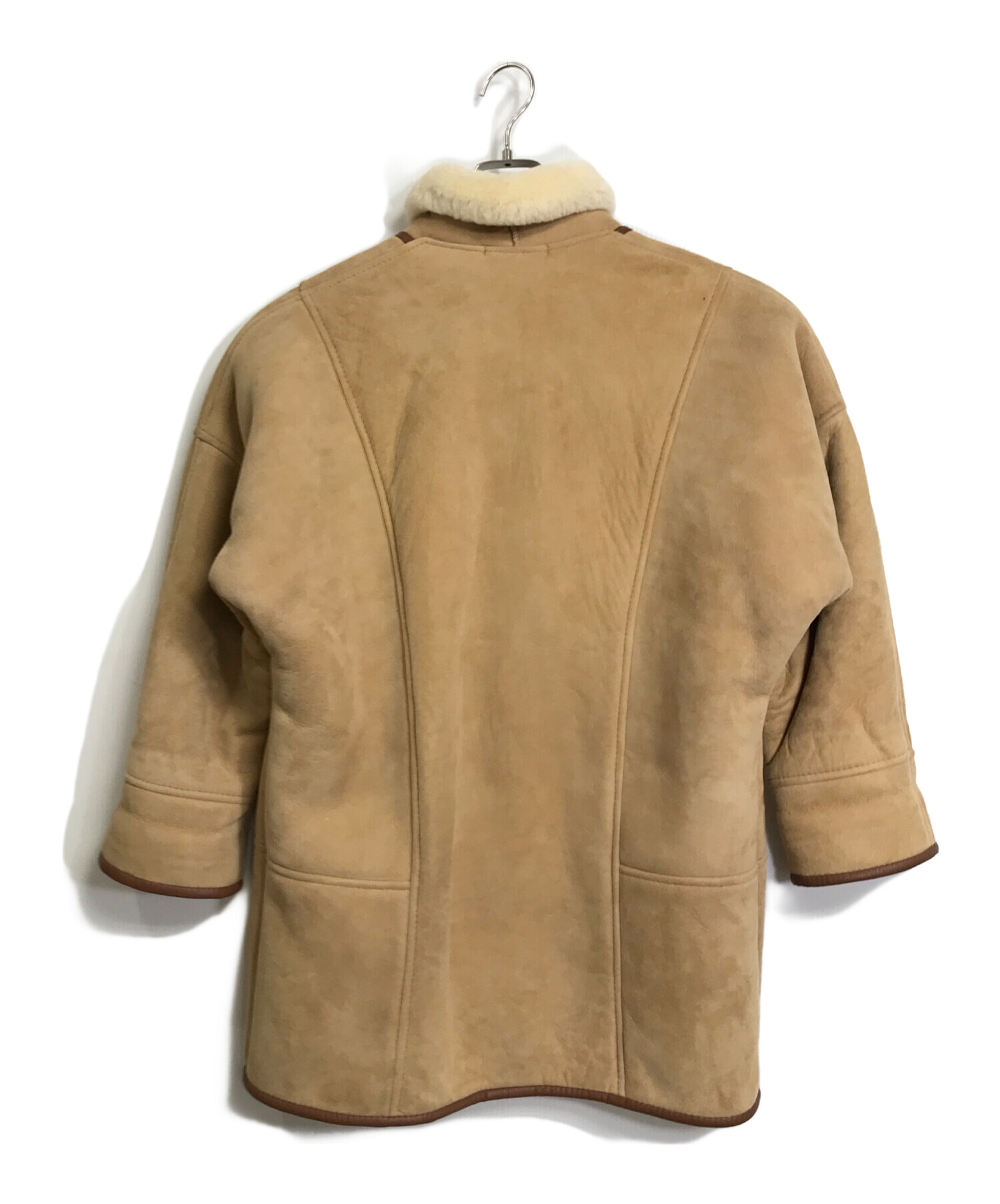 中古・古着通販】Aorangi (アオラギ) ムートンハーフコート アウター 