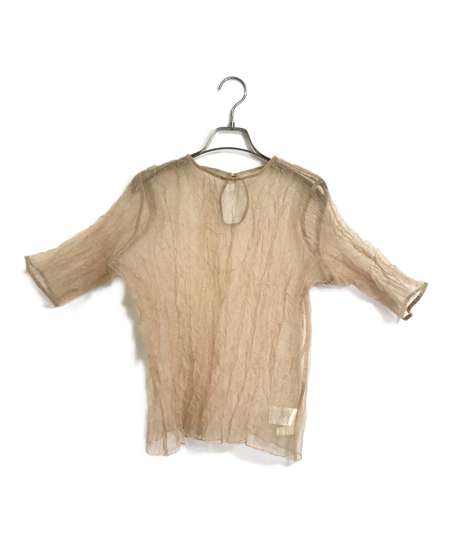 中古・古着通販】LEINWANDE (ラインヴァンド) Recycle Organdy Pleats 