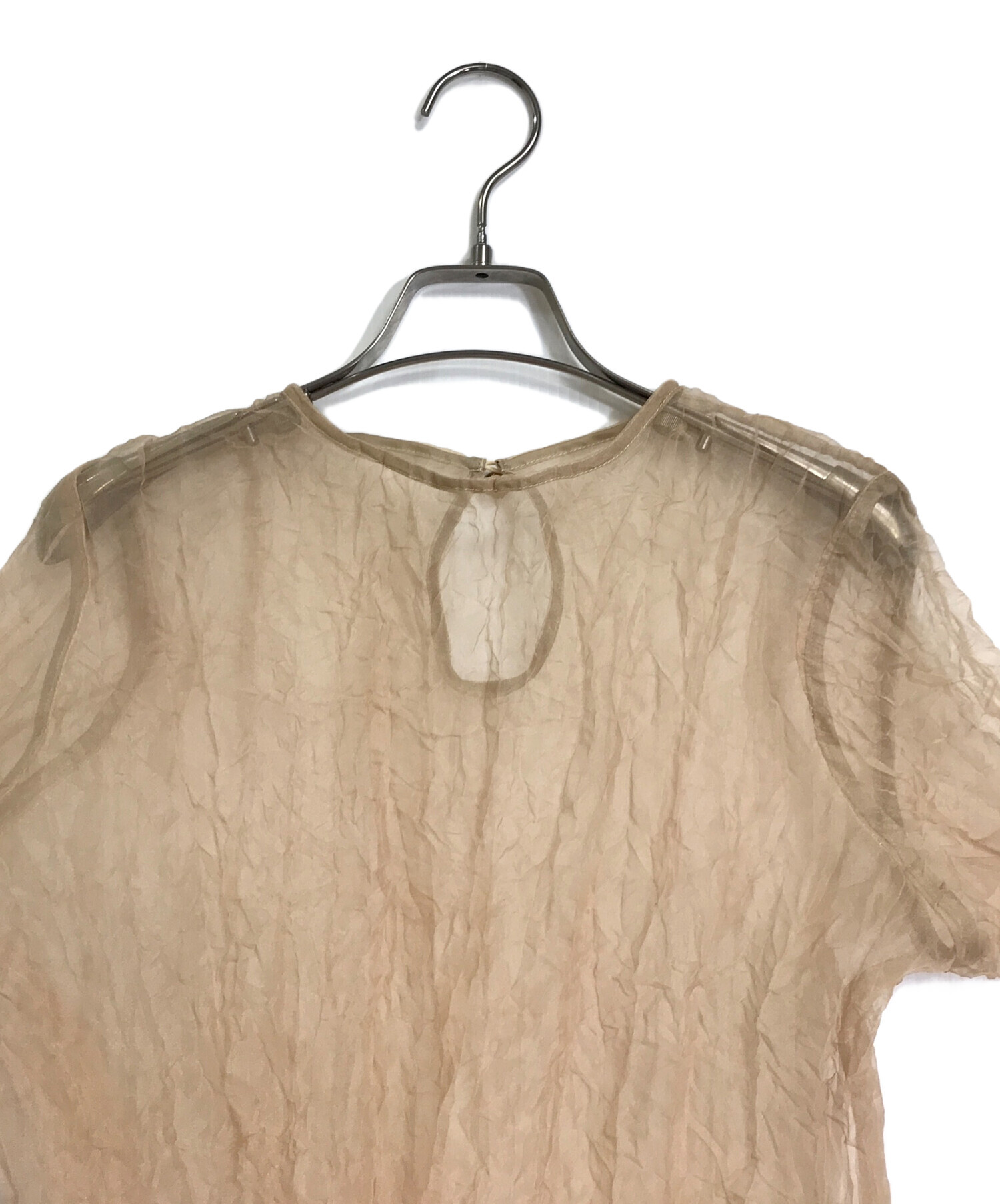 中古・古着通販】LEINWANDE (ラインヴァンド) Recycle Organdy Pleats 